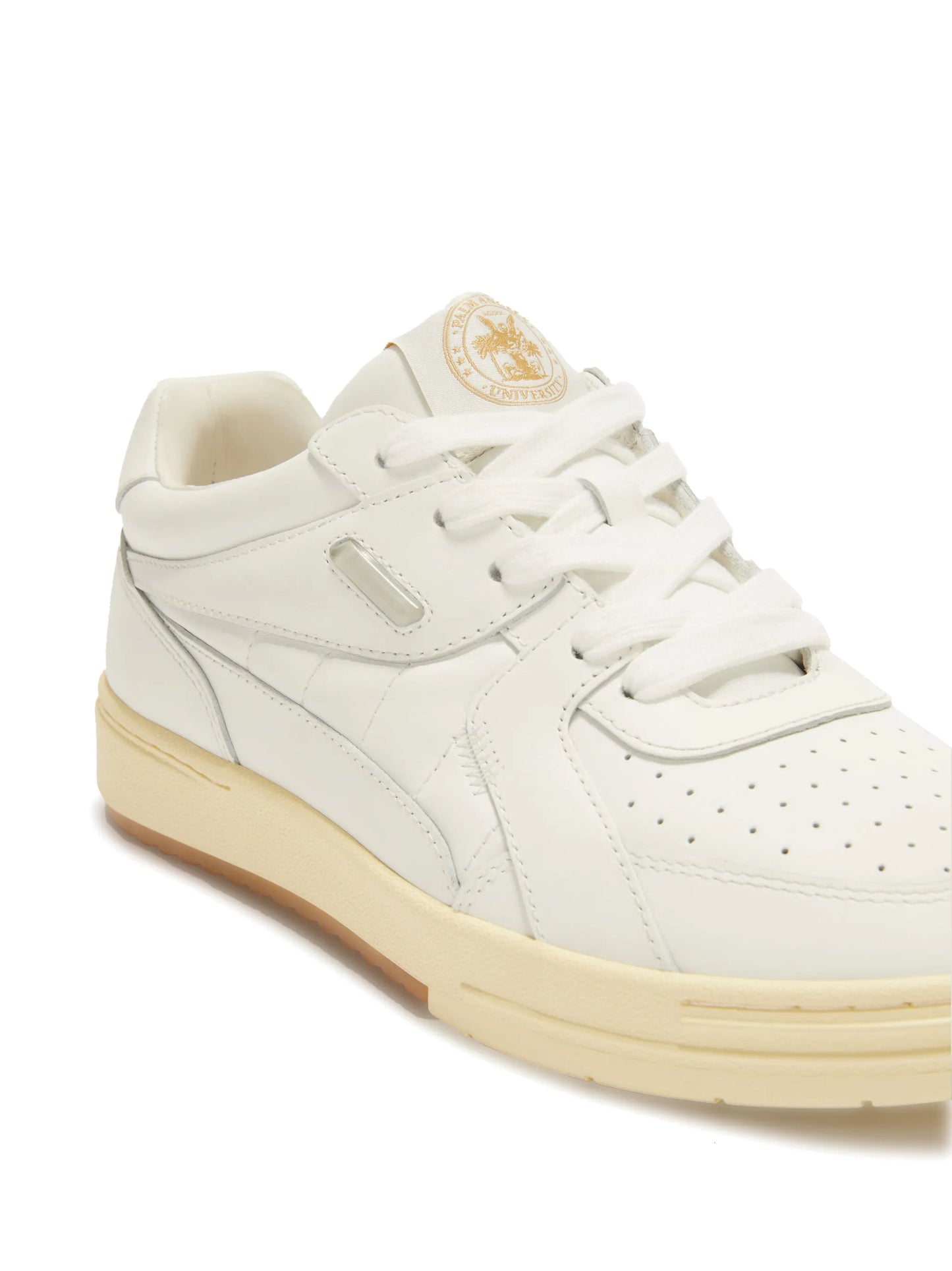 University lace-up leather sneakers
