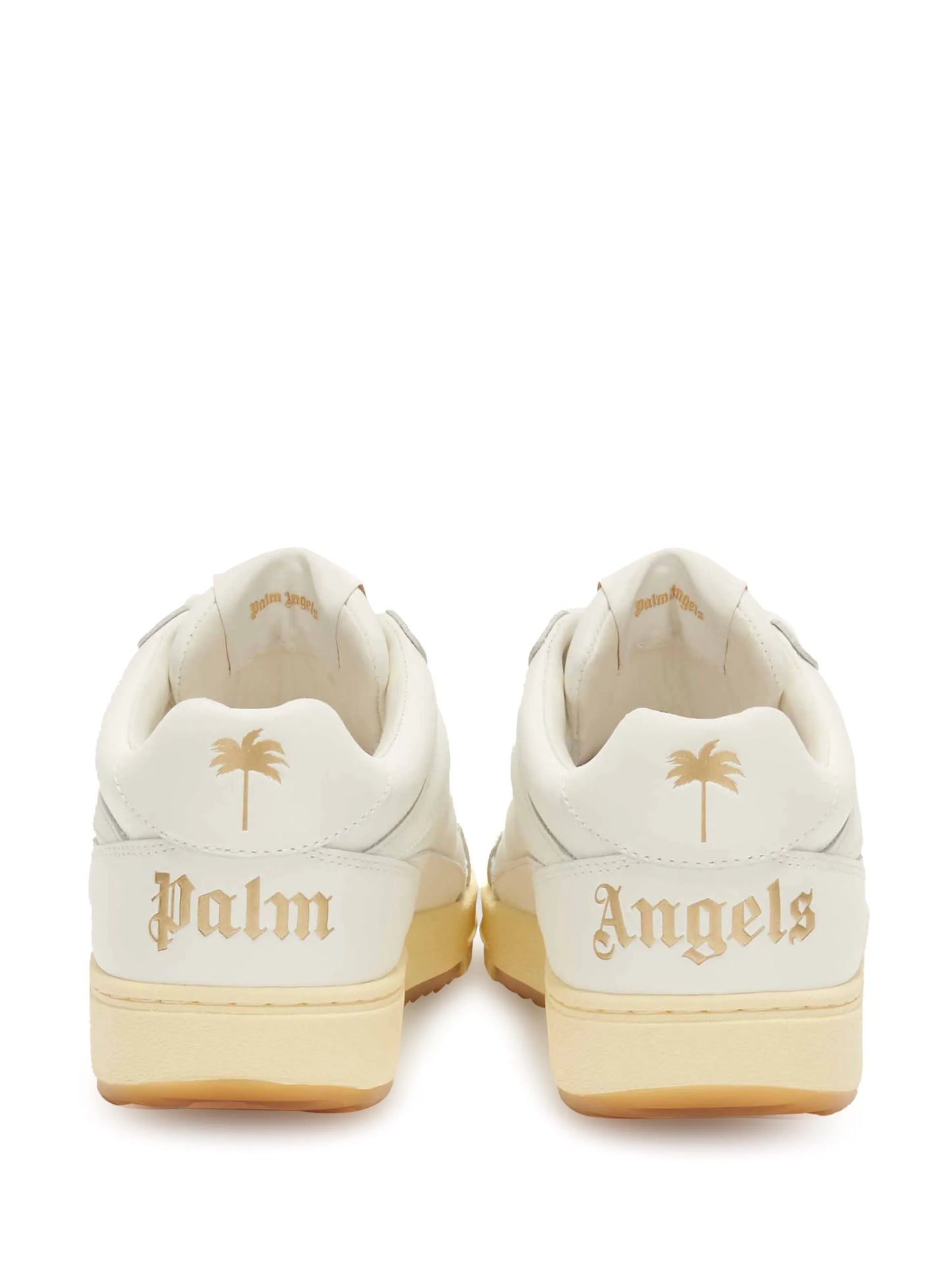 University lace-up leather sneakers