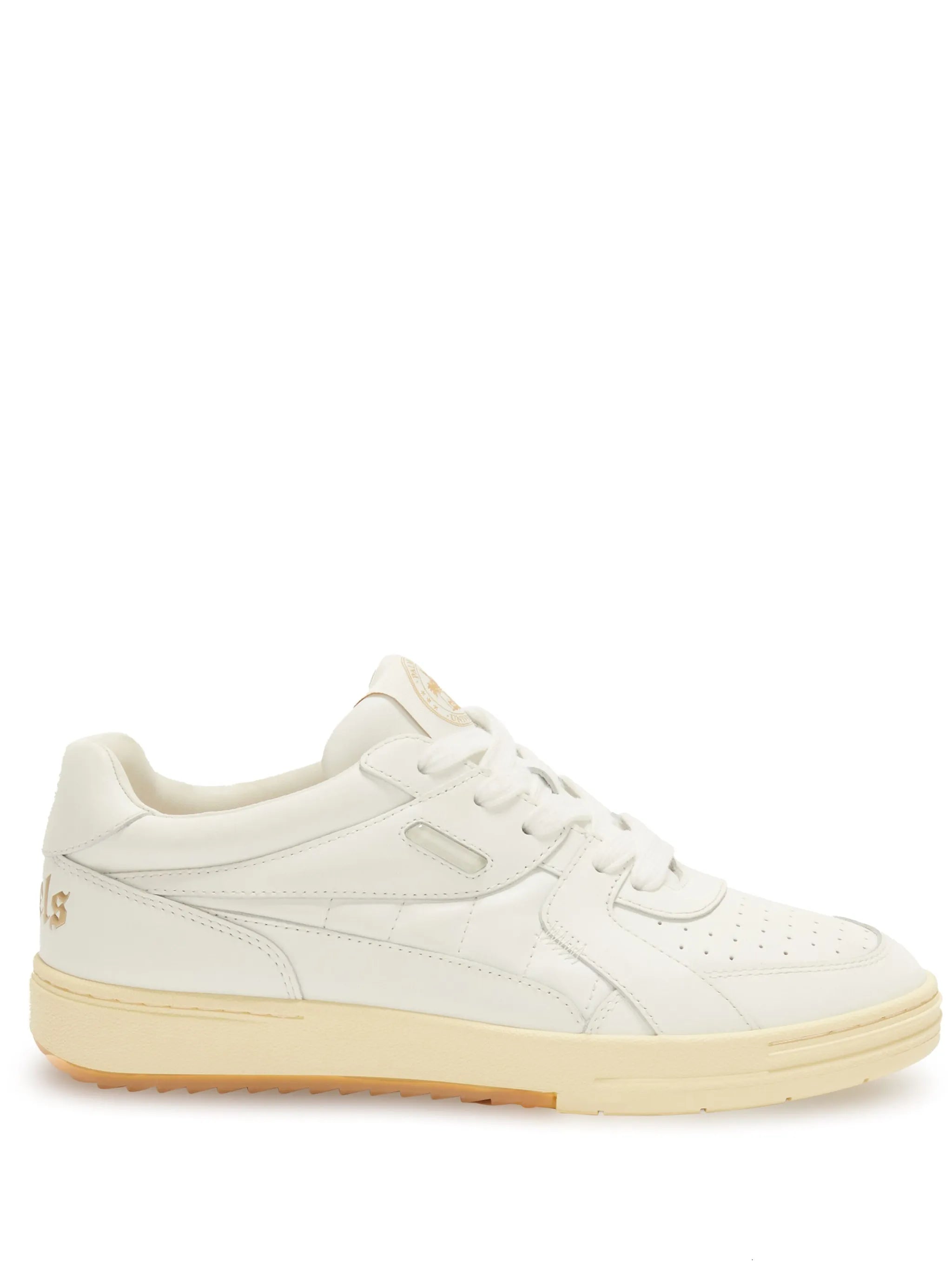 University lace-up leather sneakers