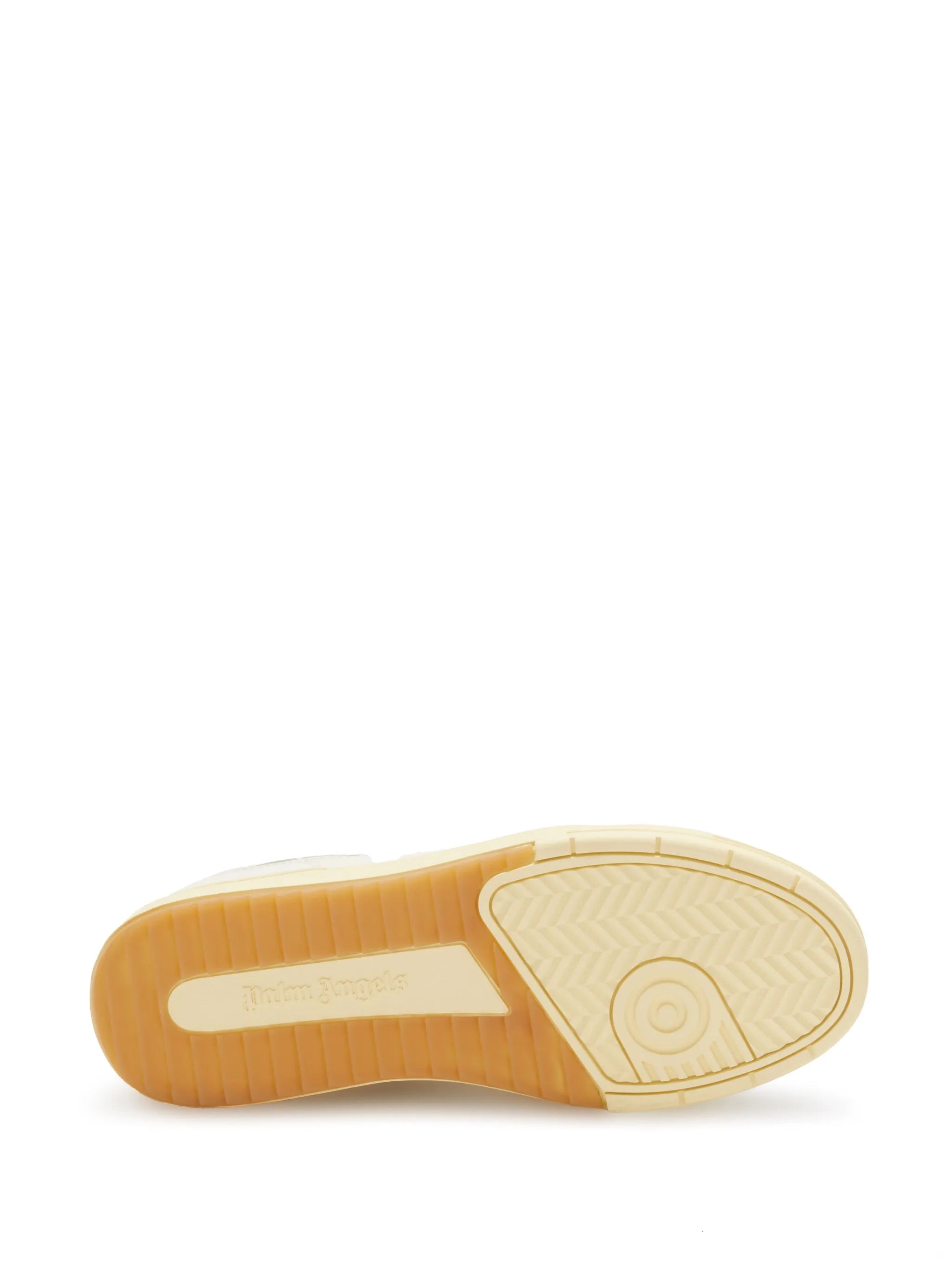 University lace-up leather sneakers
