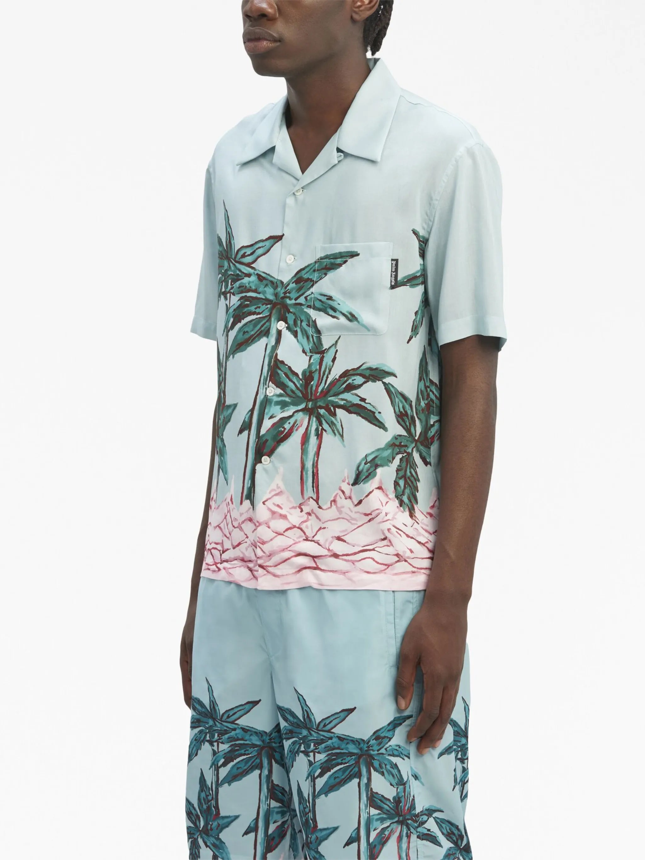 Palms Row button-up bowling shirt