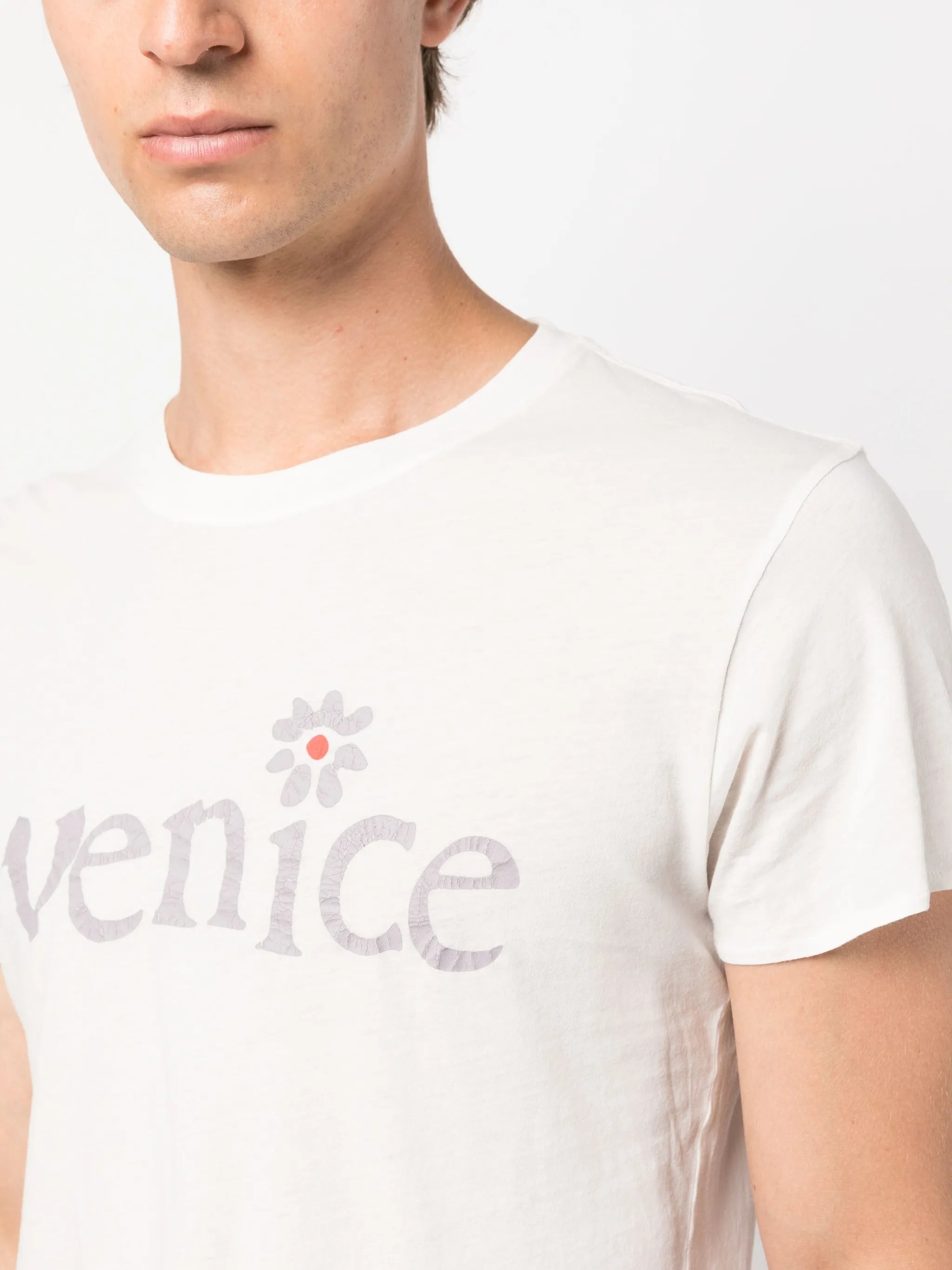 Venice slogan-print cotton T-shirt