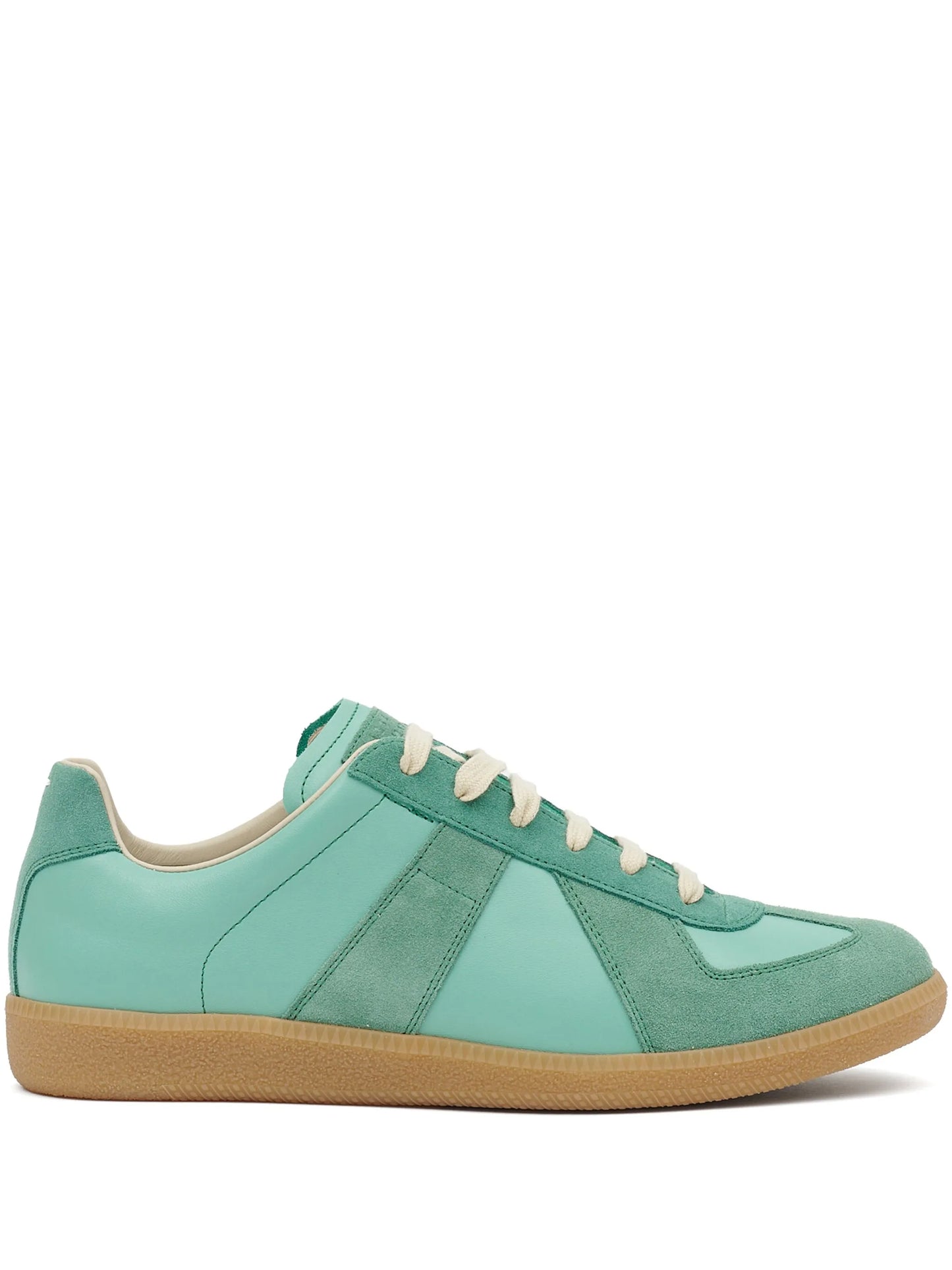 Replica low-top leather sneakers