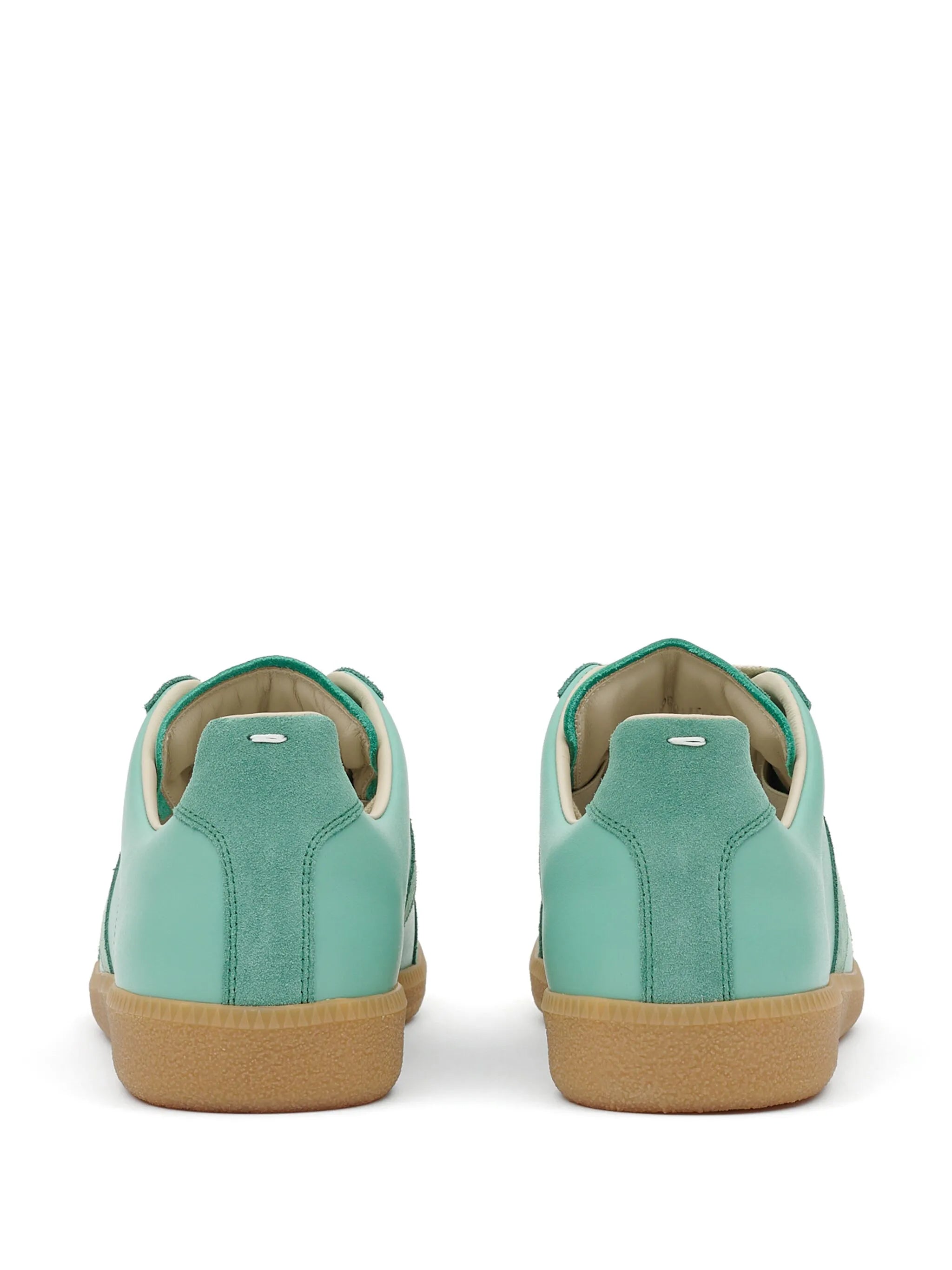 Replica low-top leather sneakers