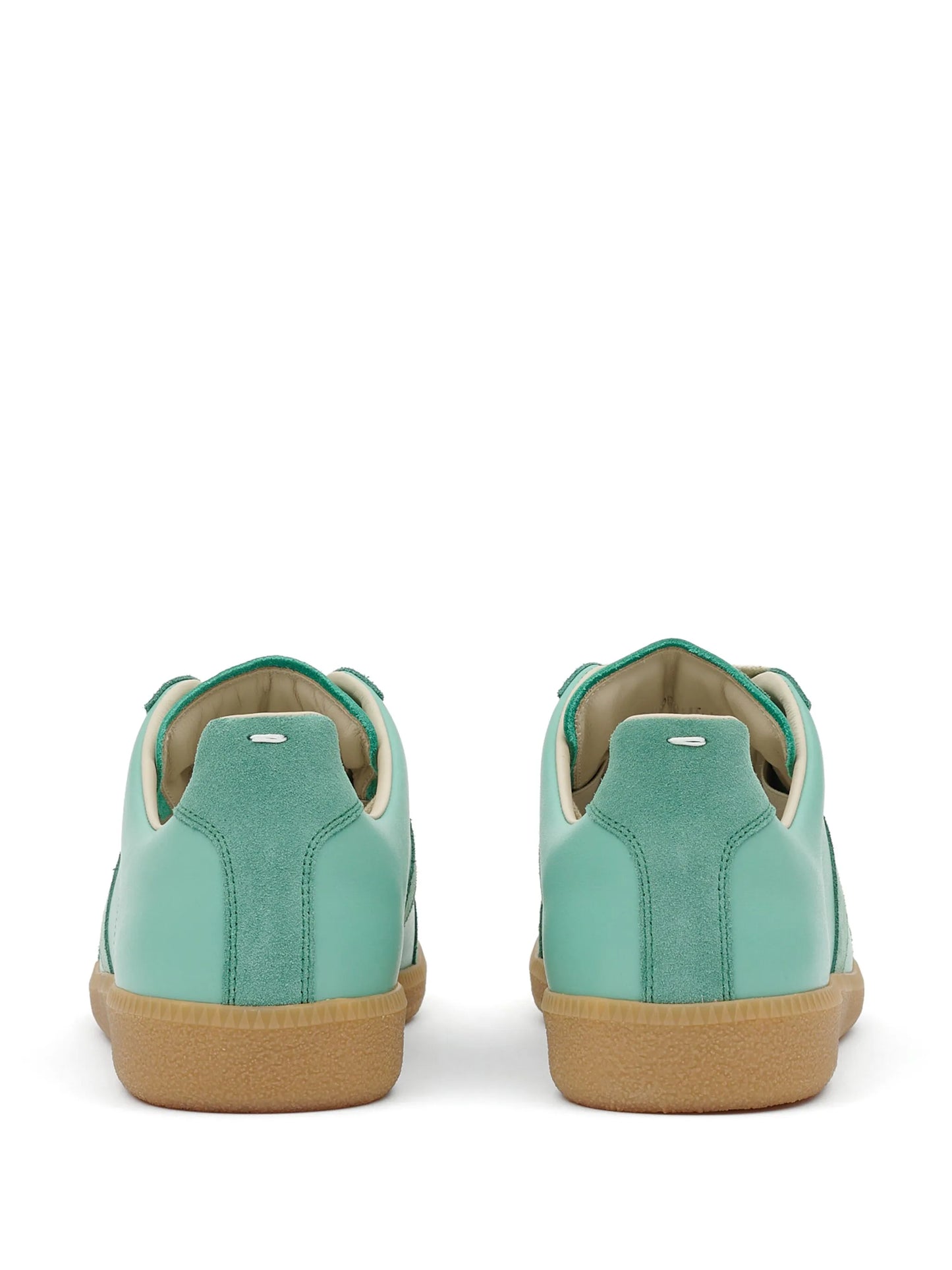 Replica low-top leather sneakers