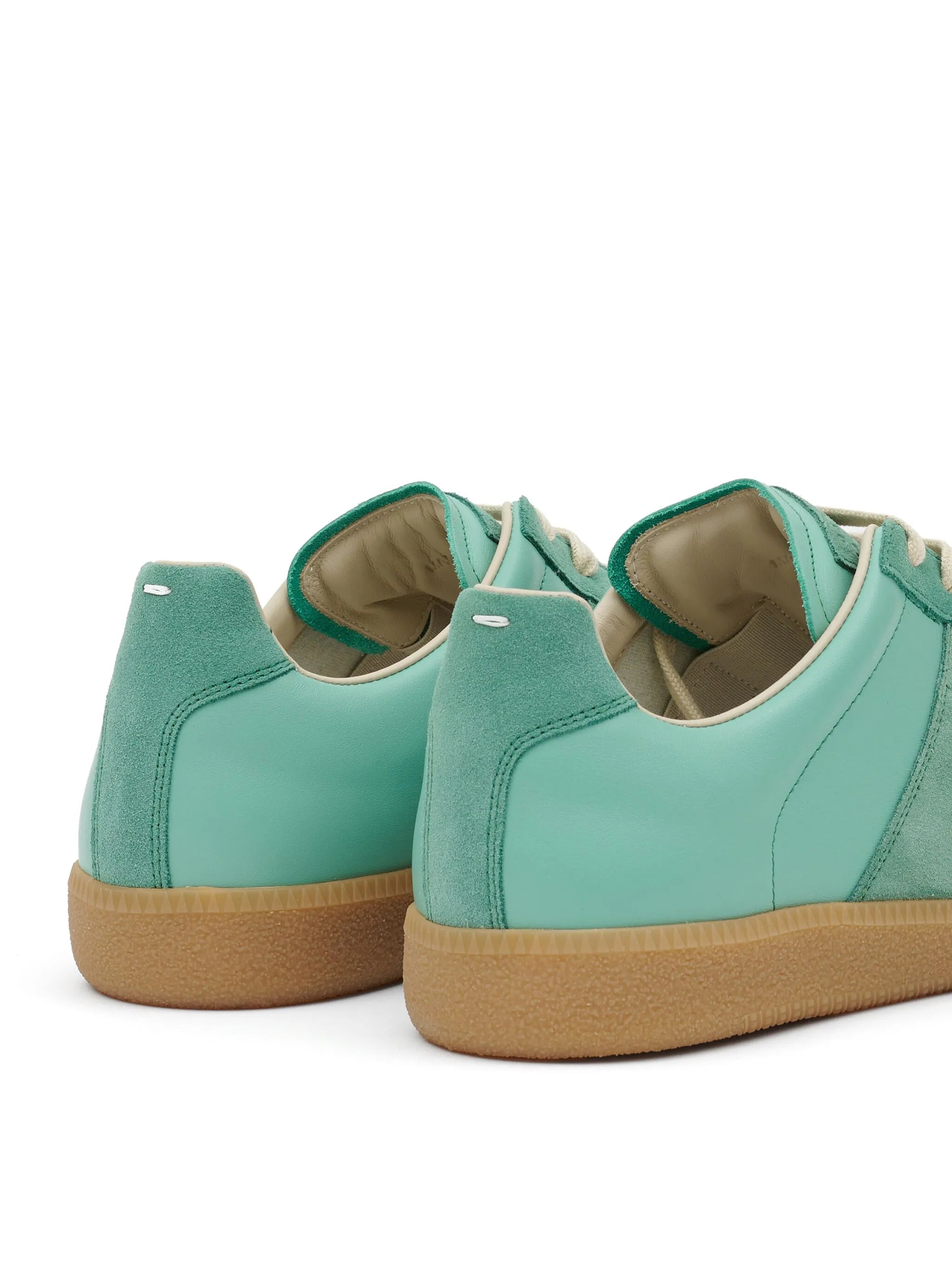 Replica low-top leather sneakers