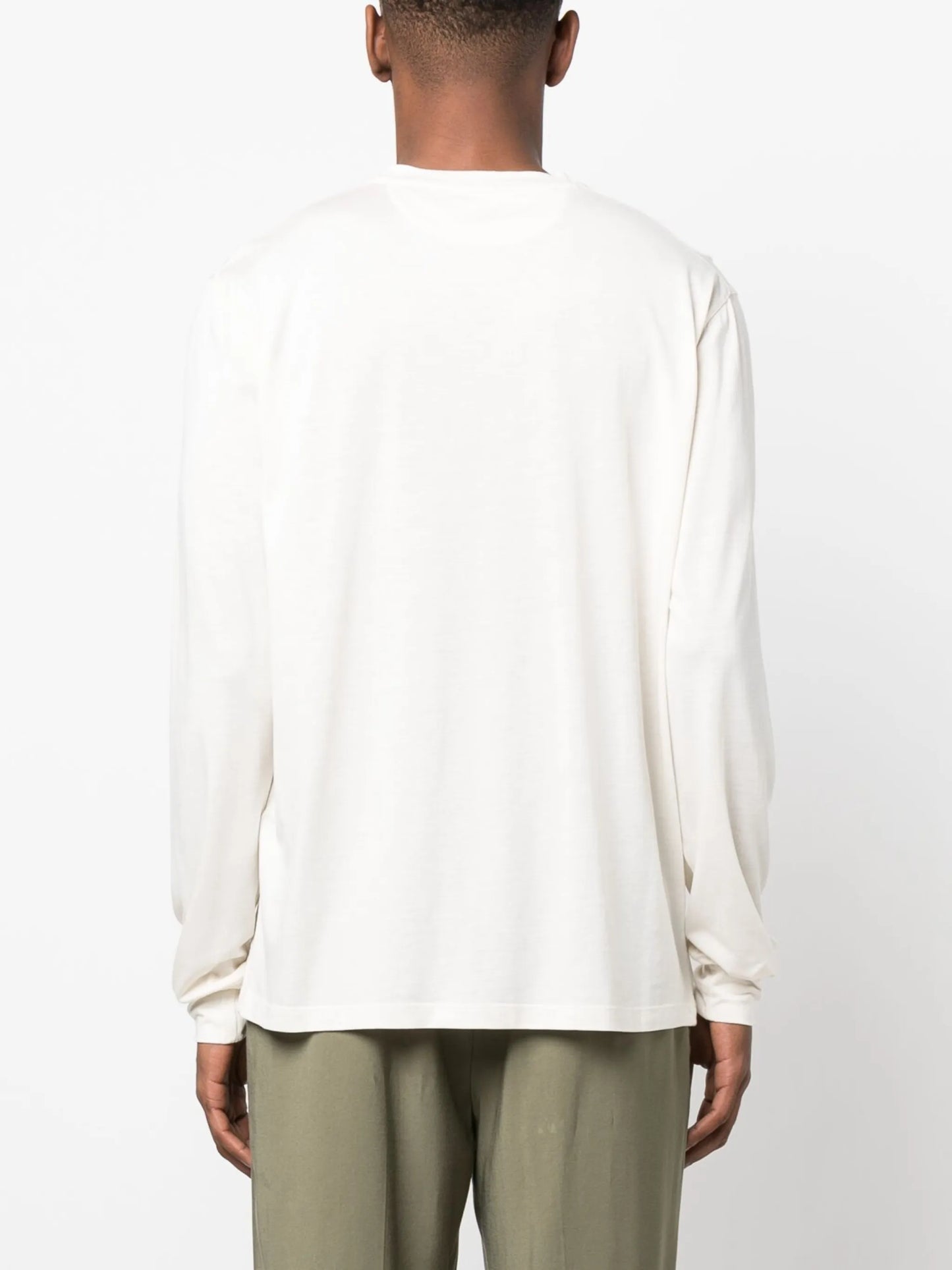 mélange long-sleeve T-shirt