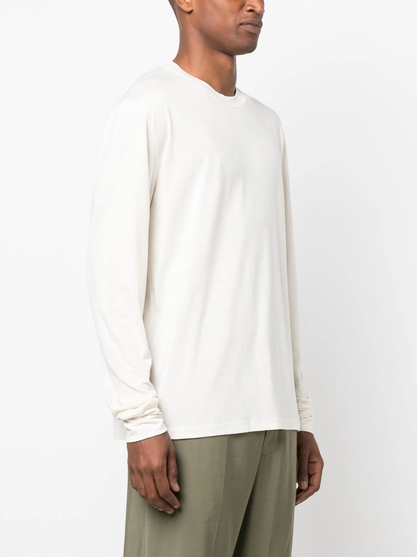 mélange long-sleeve T-shirt