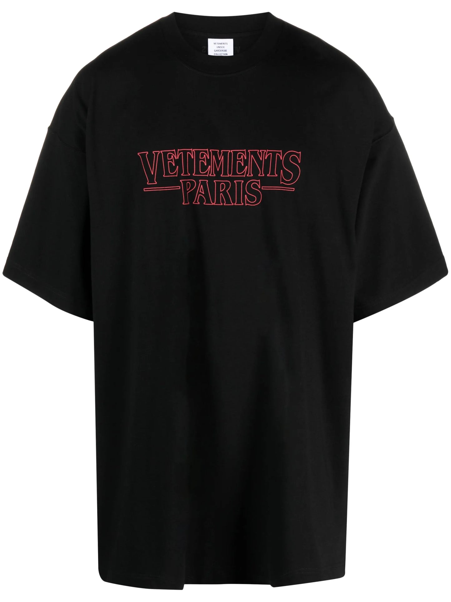 Paris logo-print short-sleeve T-shirt