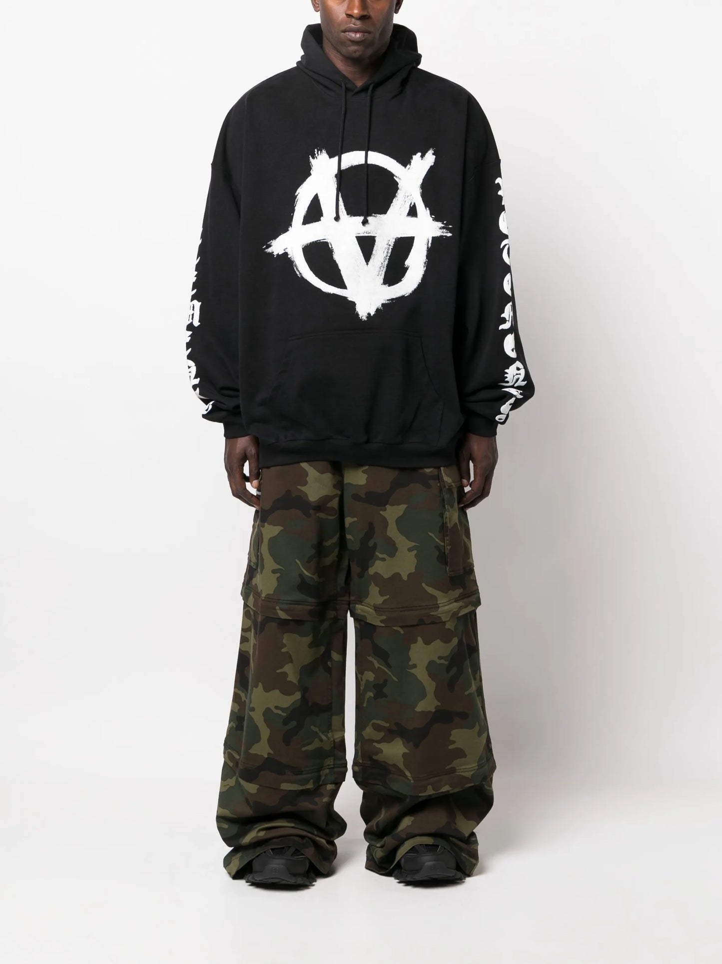 Transformer camouflage cargo trousers