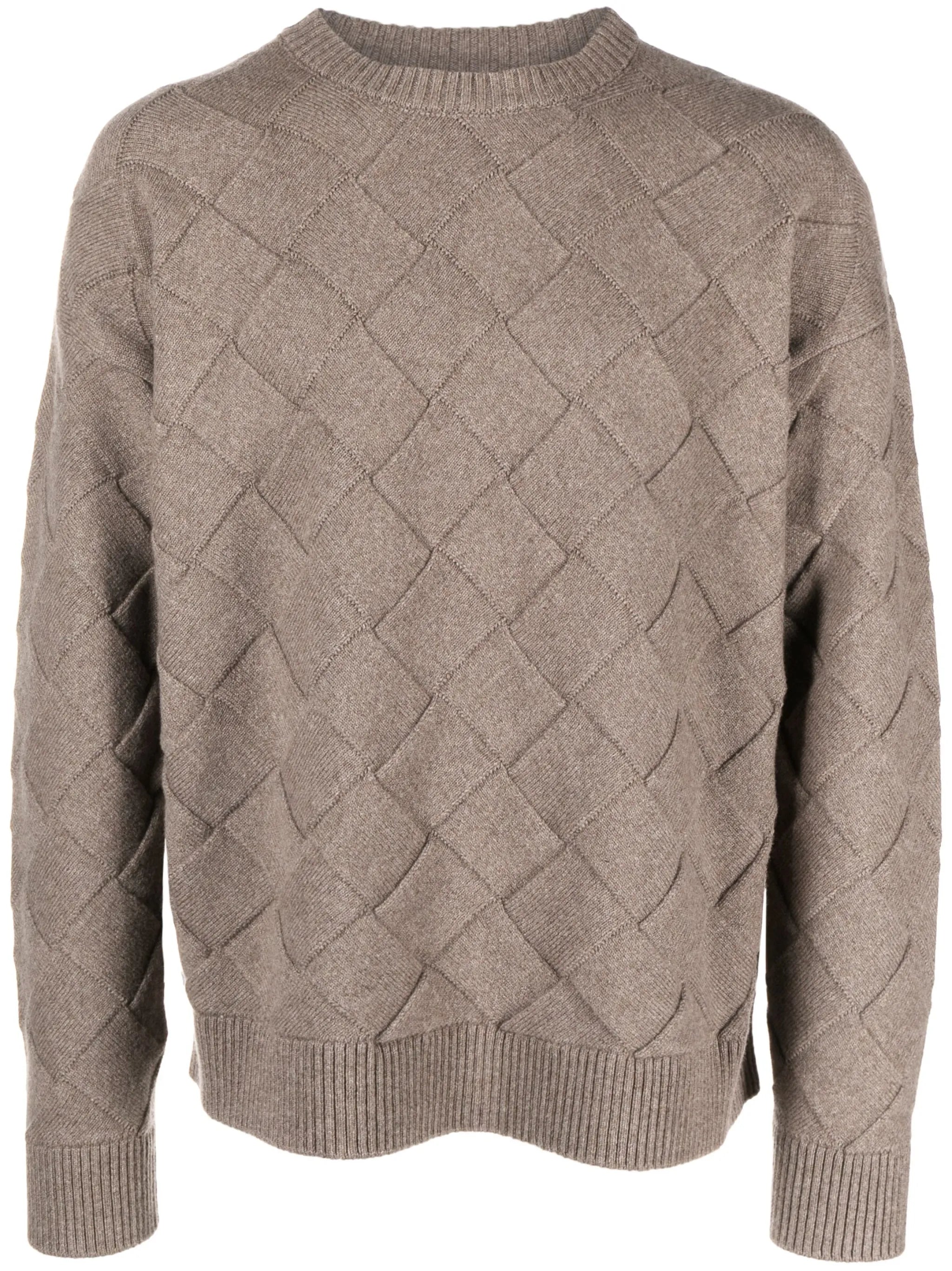 Intreccio crew-neck jumper