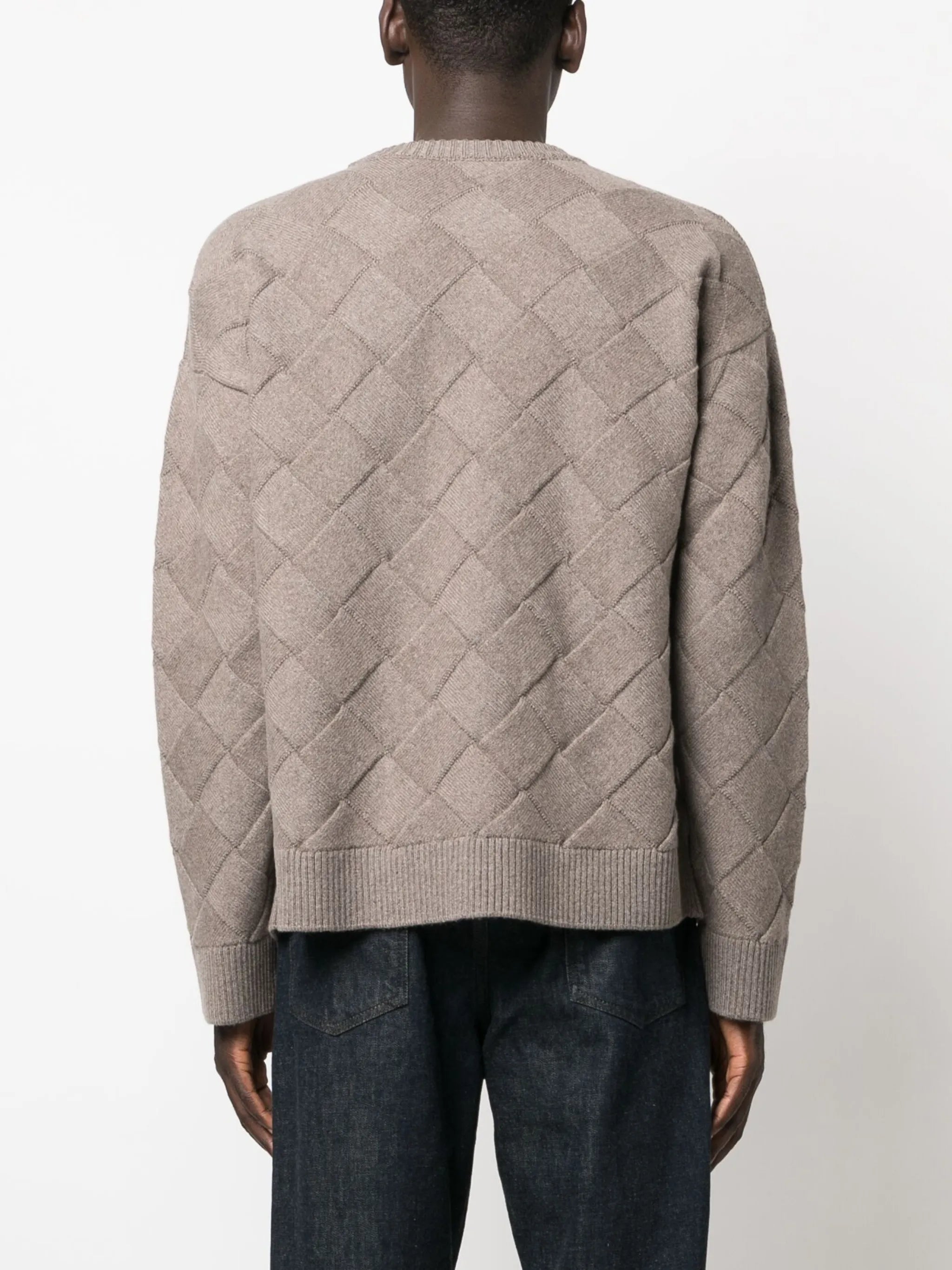 Intreccio crew-neck jumper
