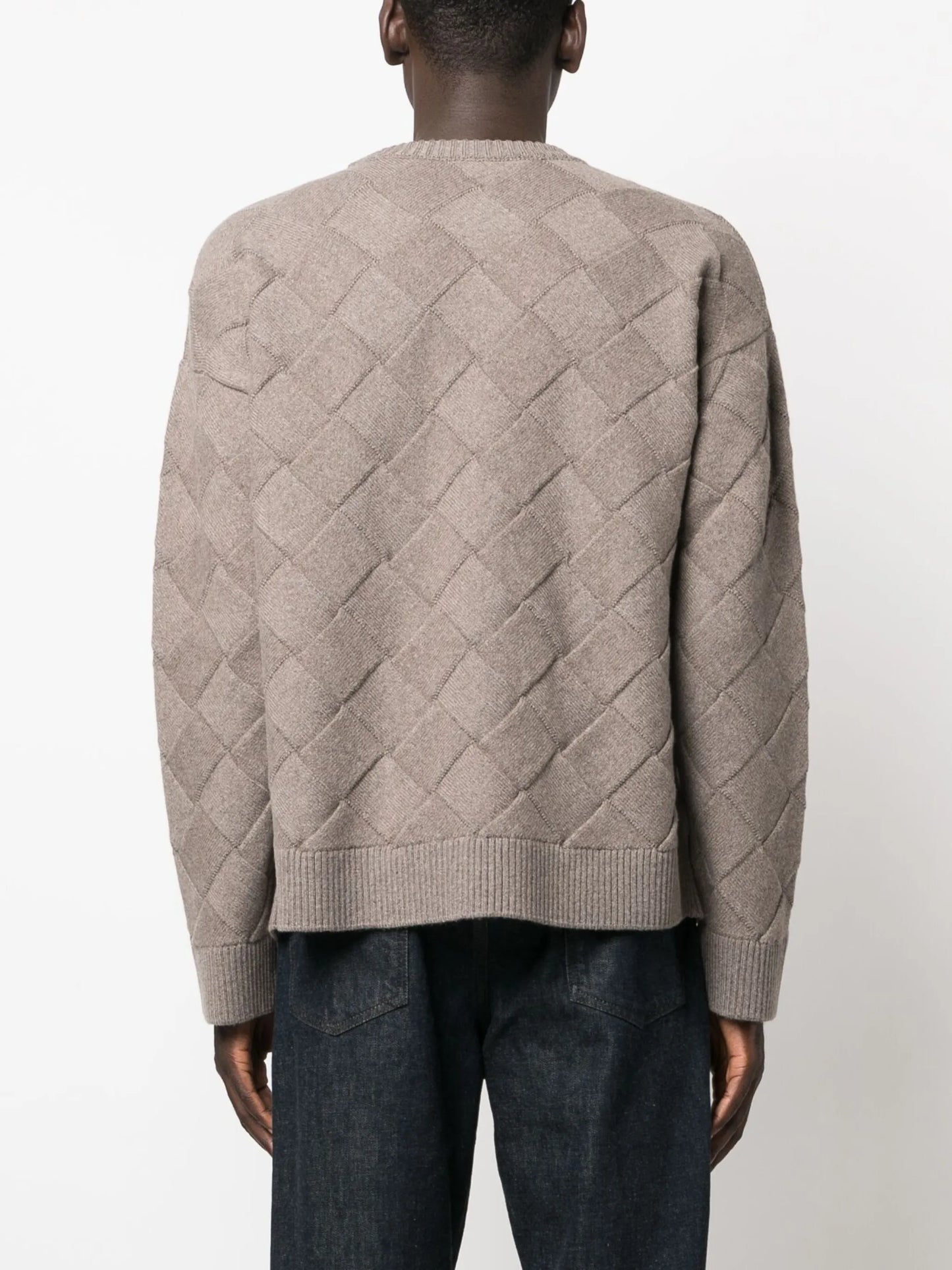 Intreccio crew-neck jumper