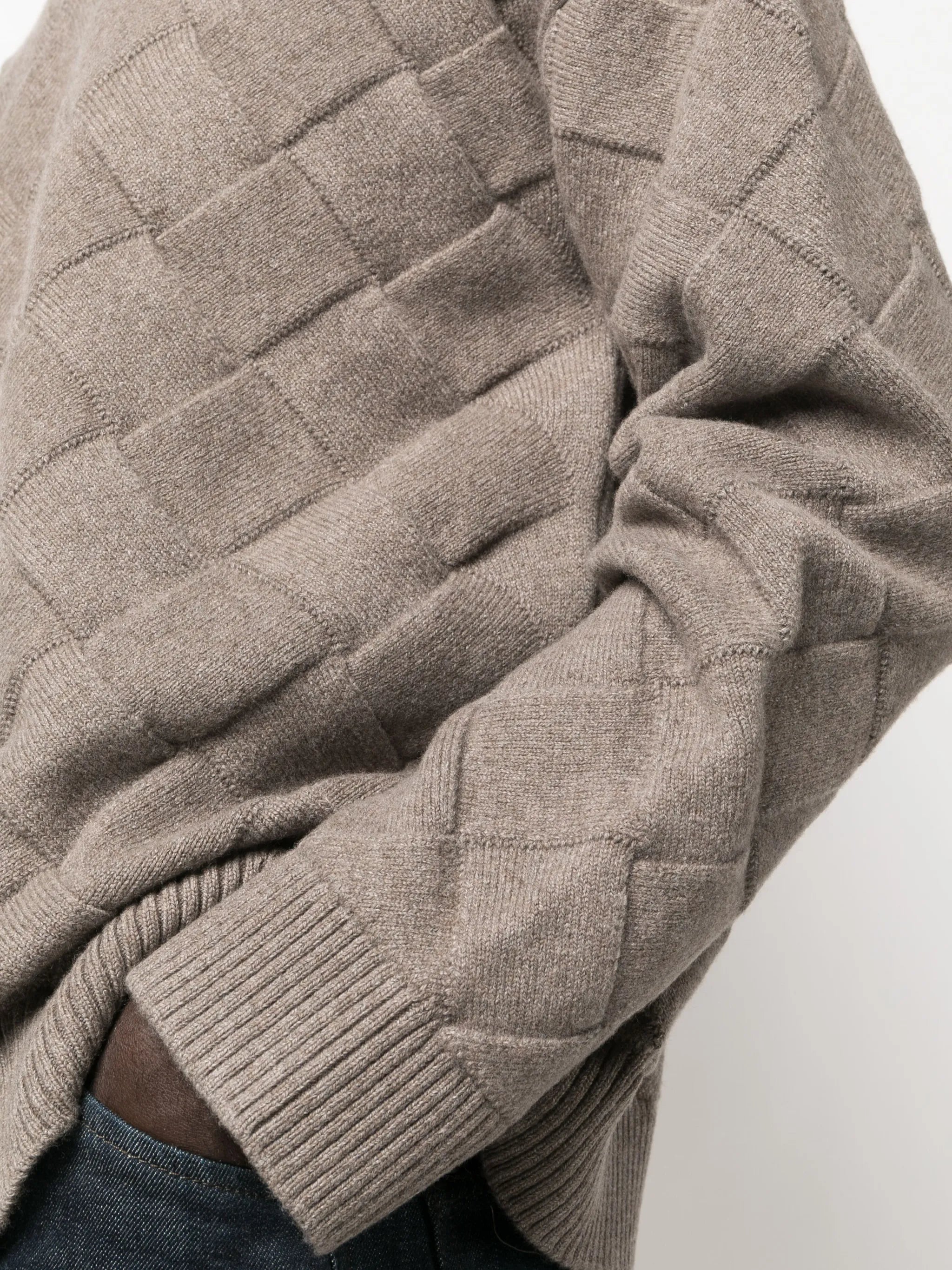 Intreccio crew-neck jumper