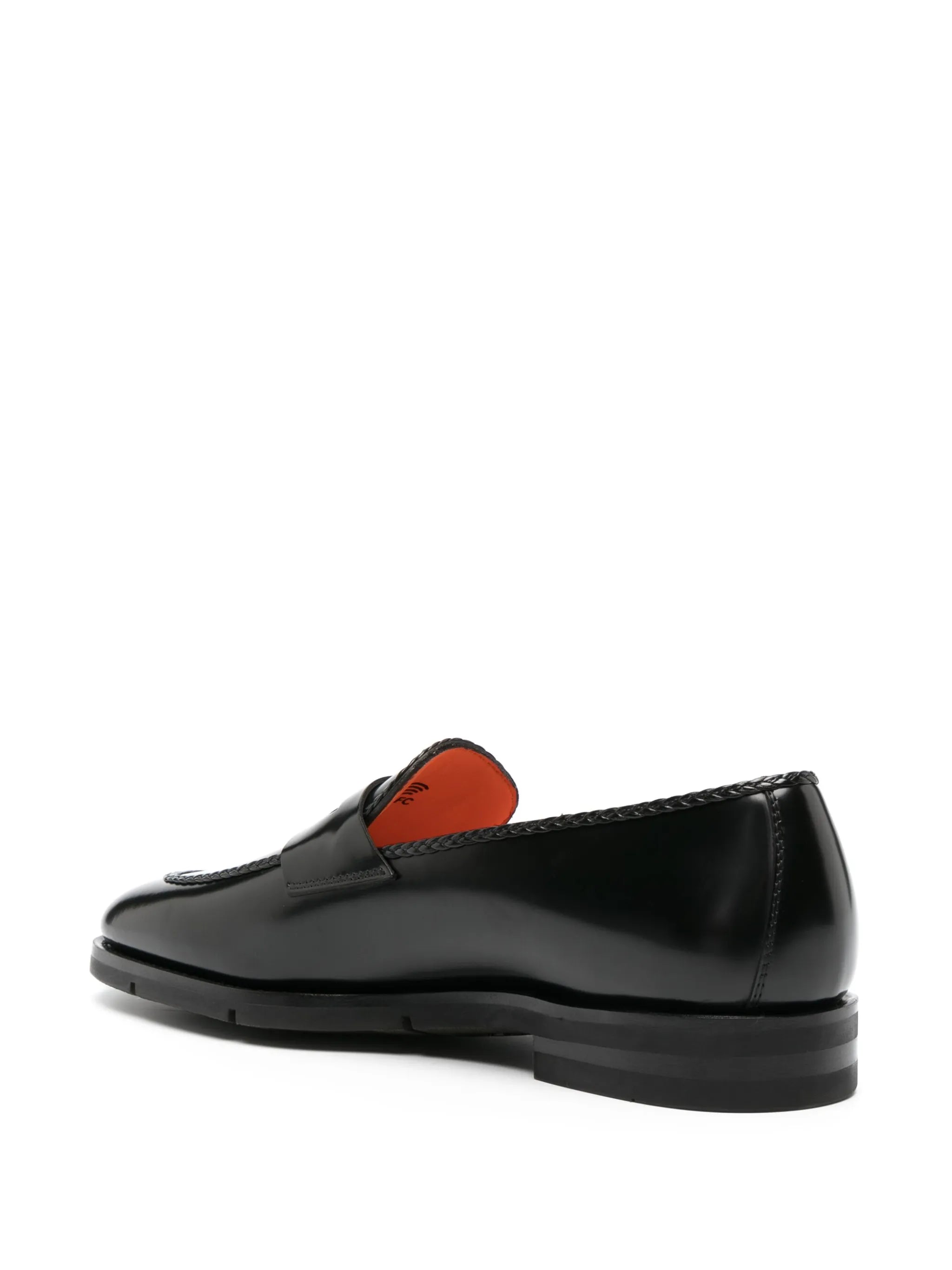 Grifone leather loafers