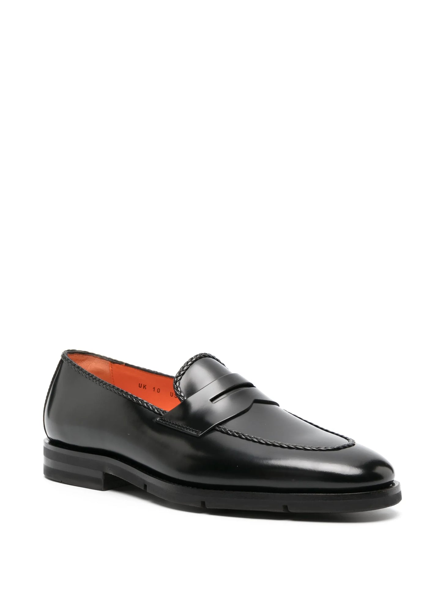 Grifone leather loafers