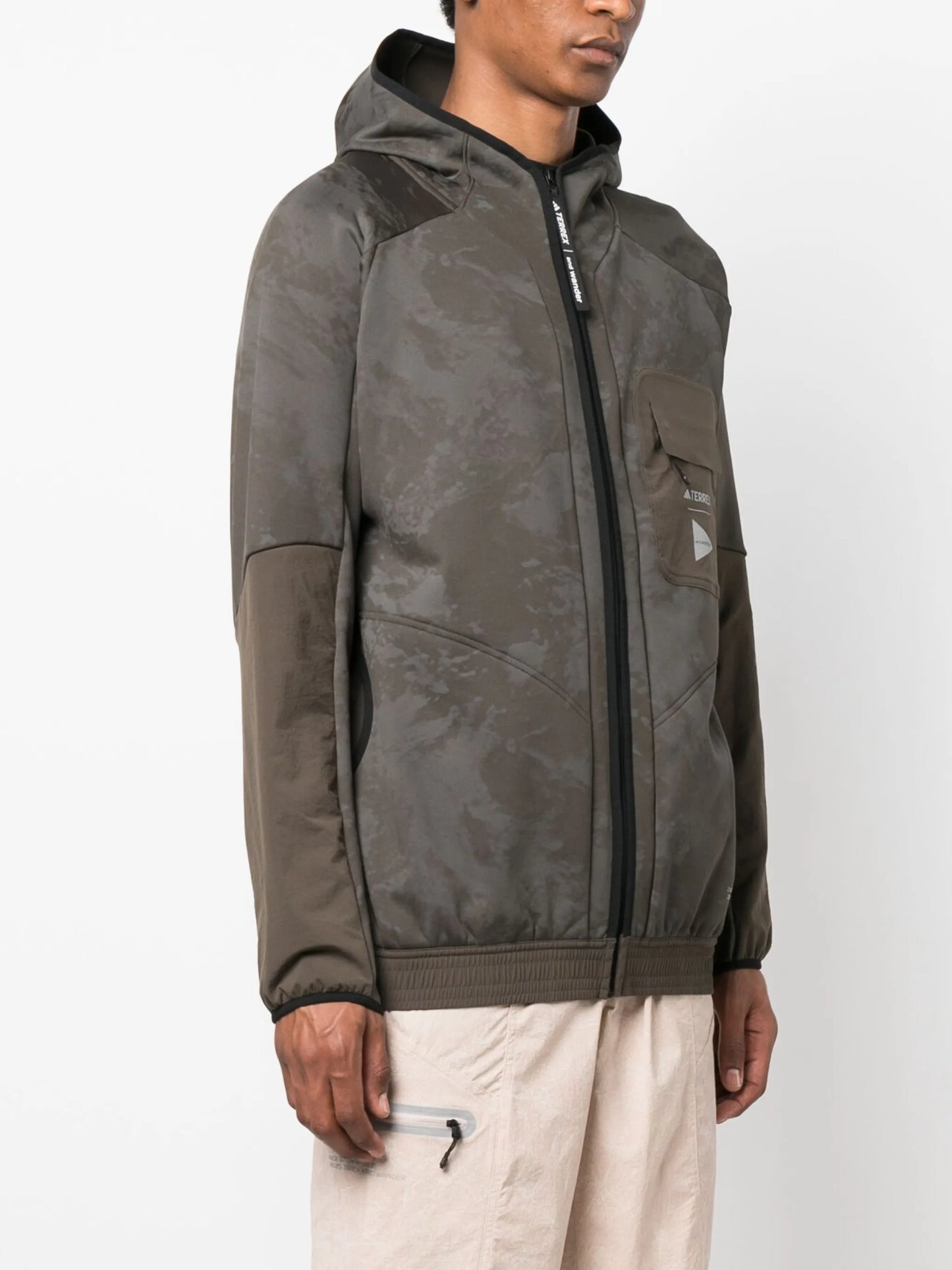 x And Wander Terrex hooded jacket
