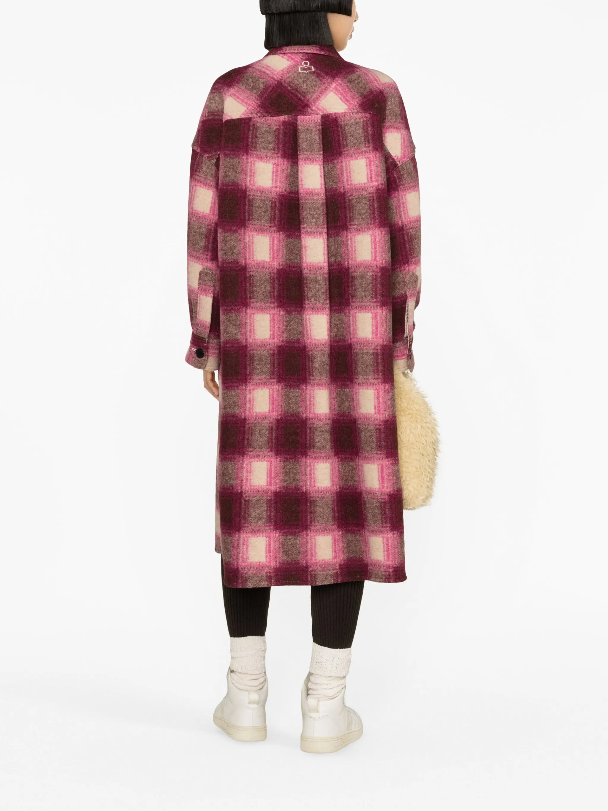 Fontizi checked coat