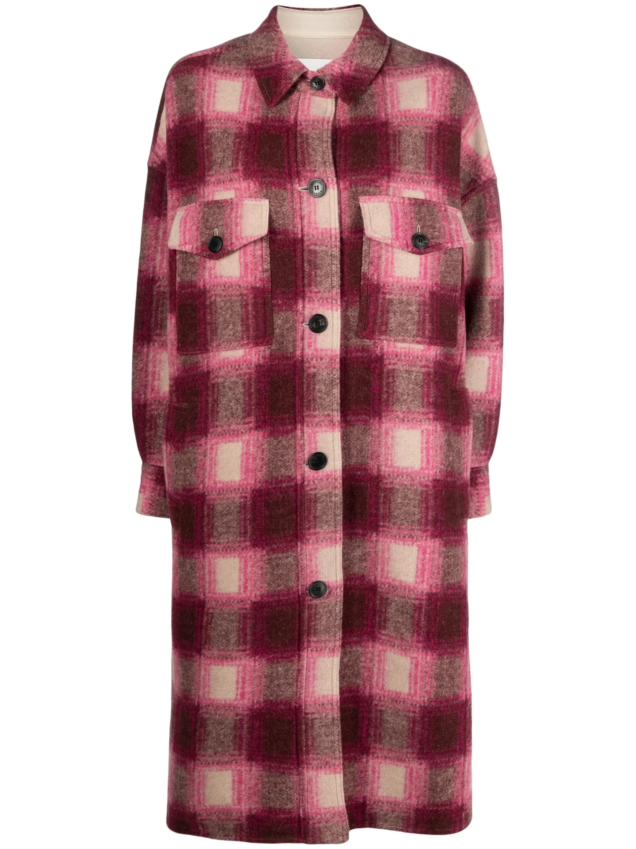Fontizi checked coat