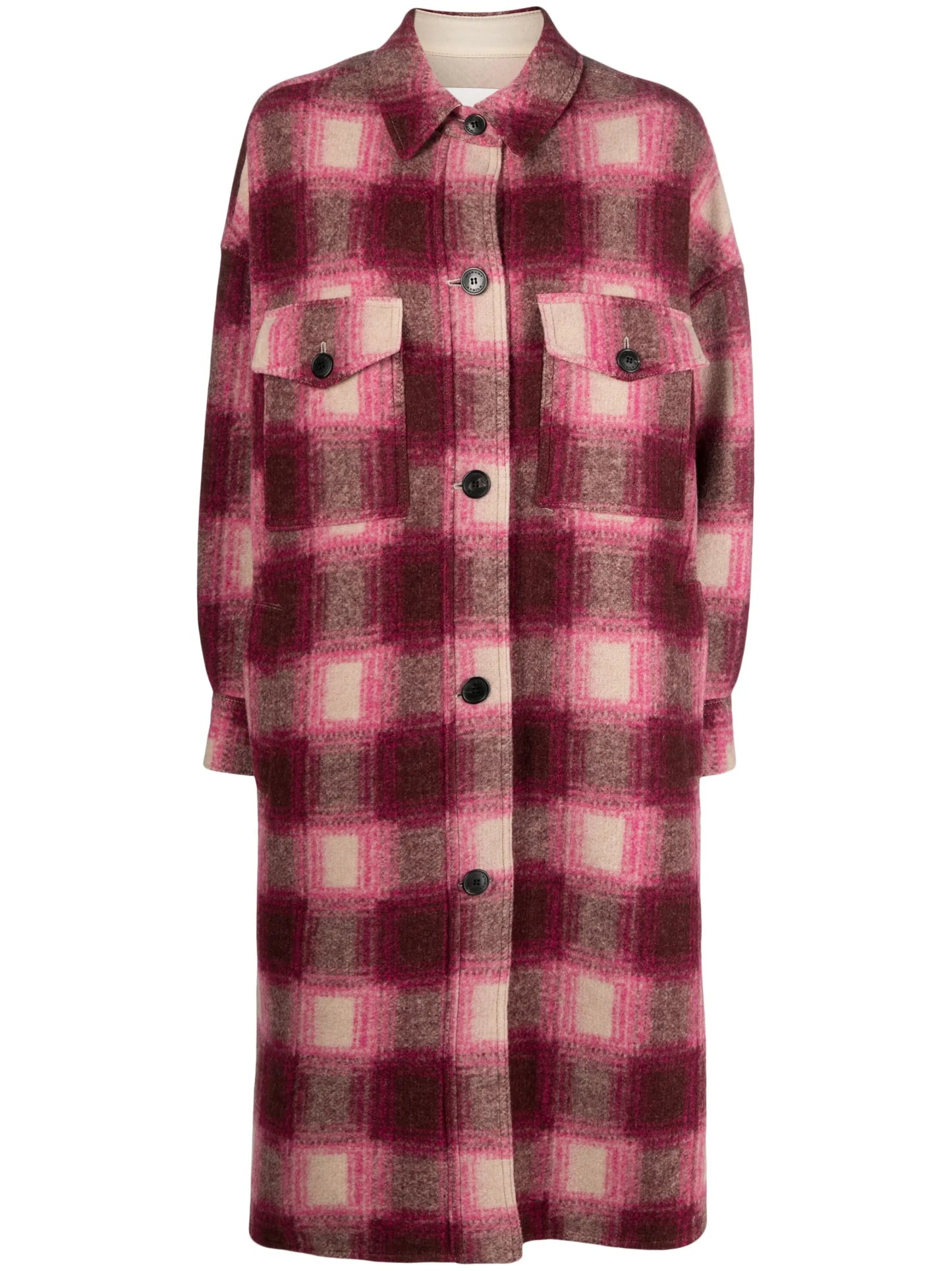 Fontizi checked coat
