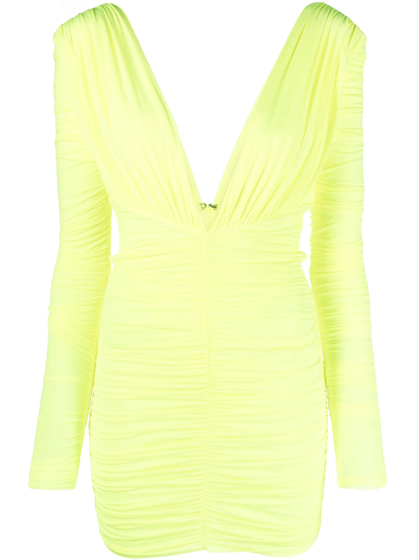 Tatum V-neck ruched minidress