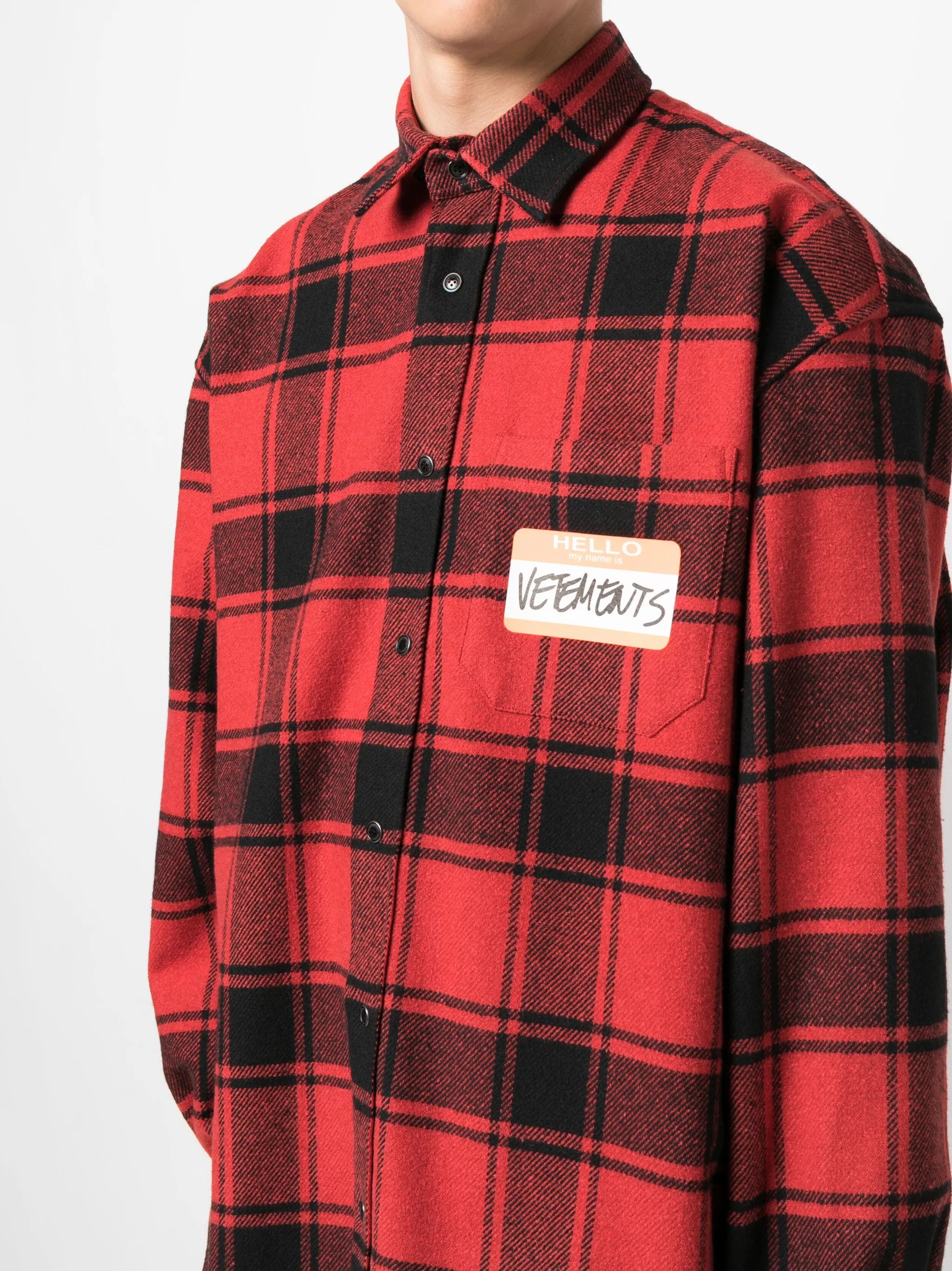 Hello My Name Is cotton shirt