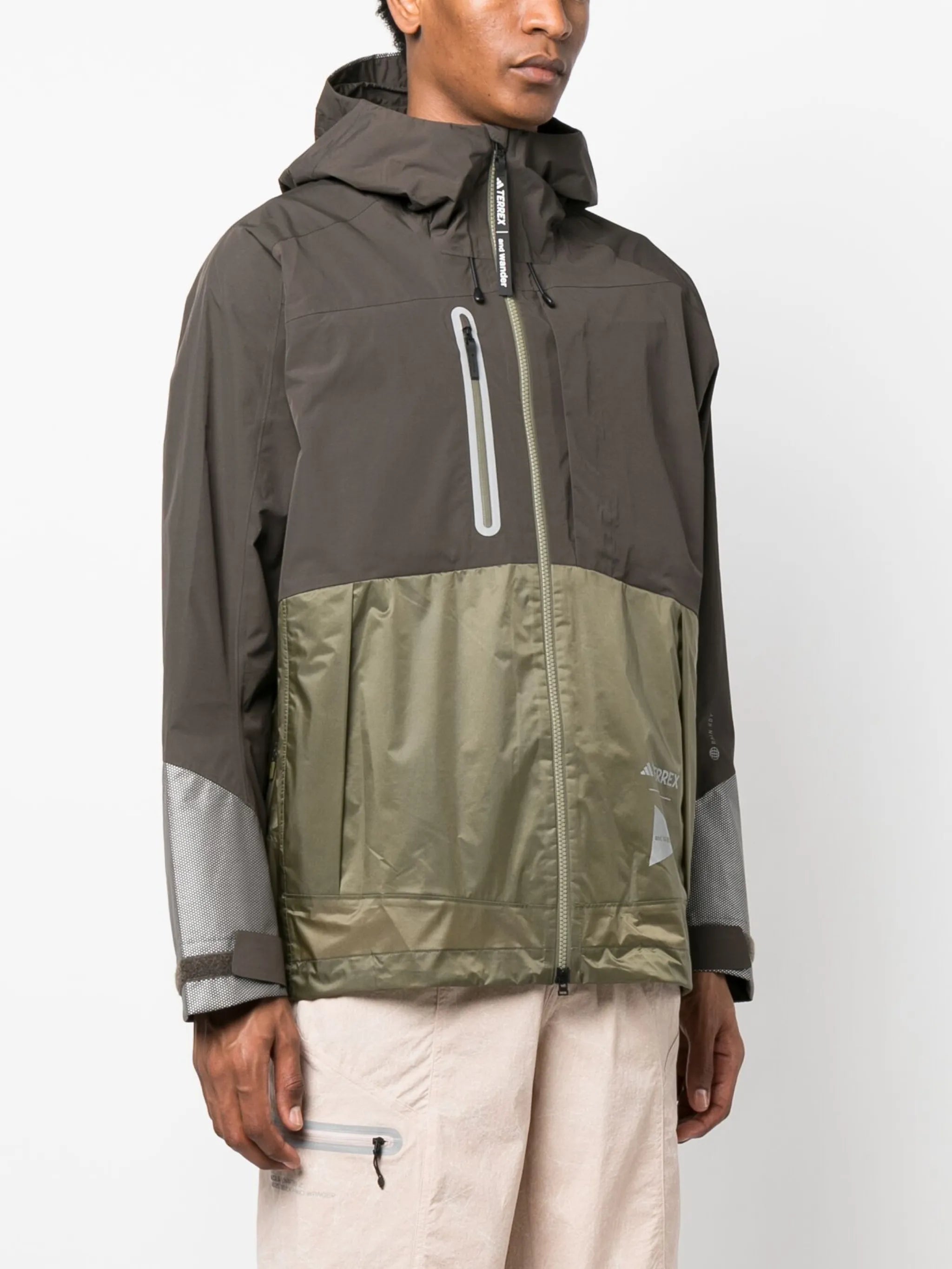 x And Wander Terrex hooded jacket