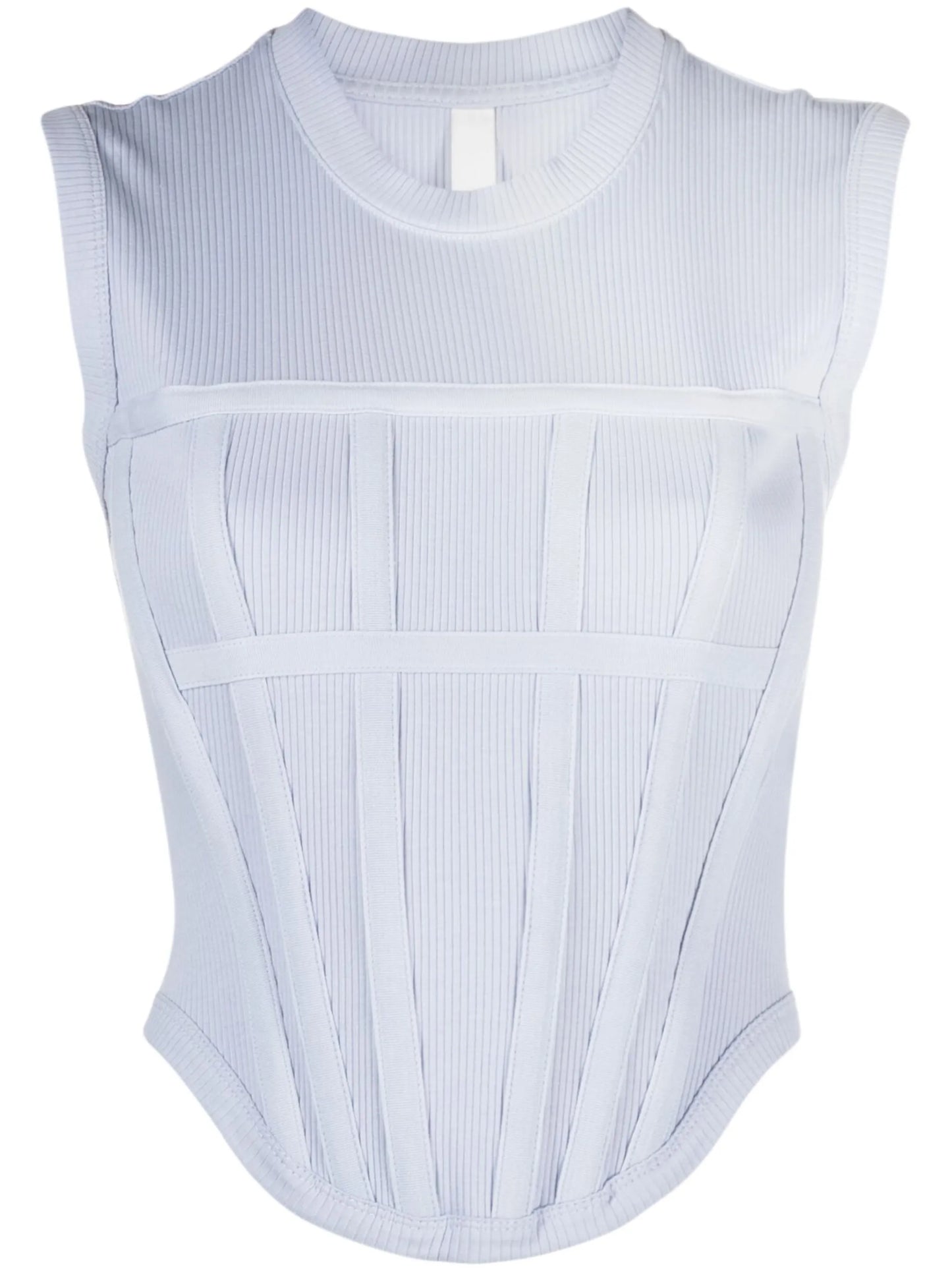 ribbed corset top
