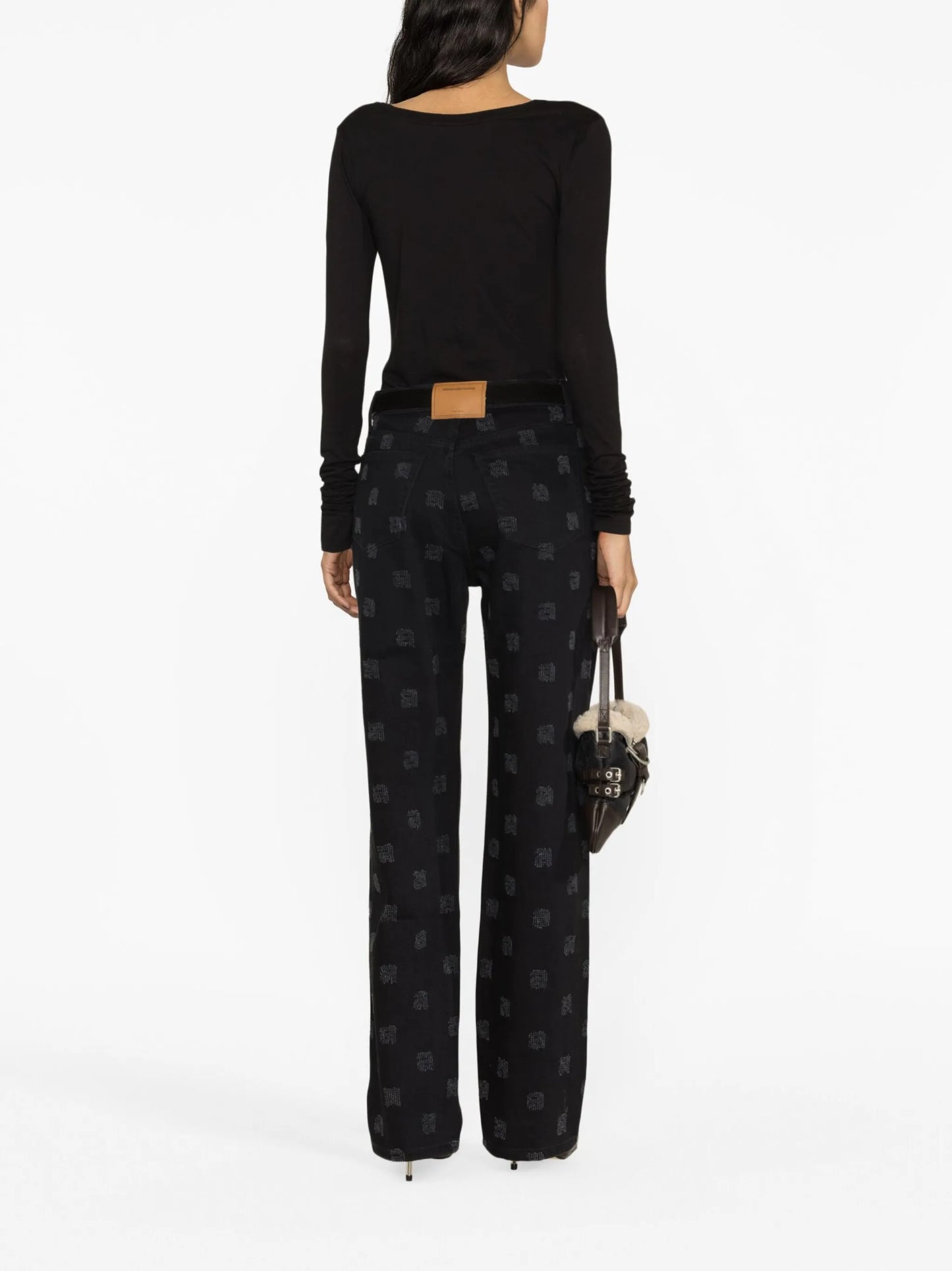 Ez mid-rise straight-leg jeans