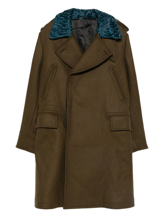wool trench coat