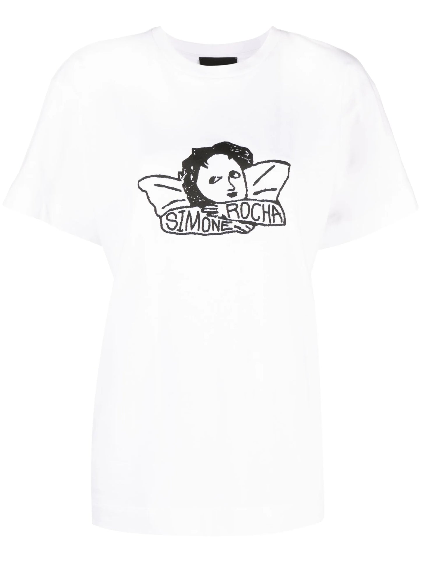 logo-print cotton T-shirt