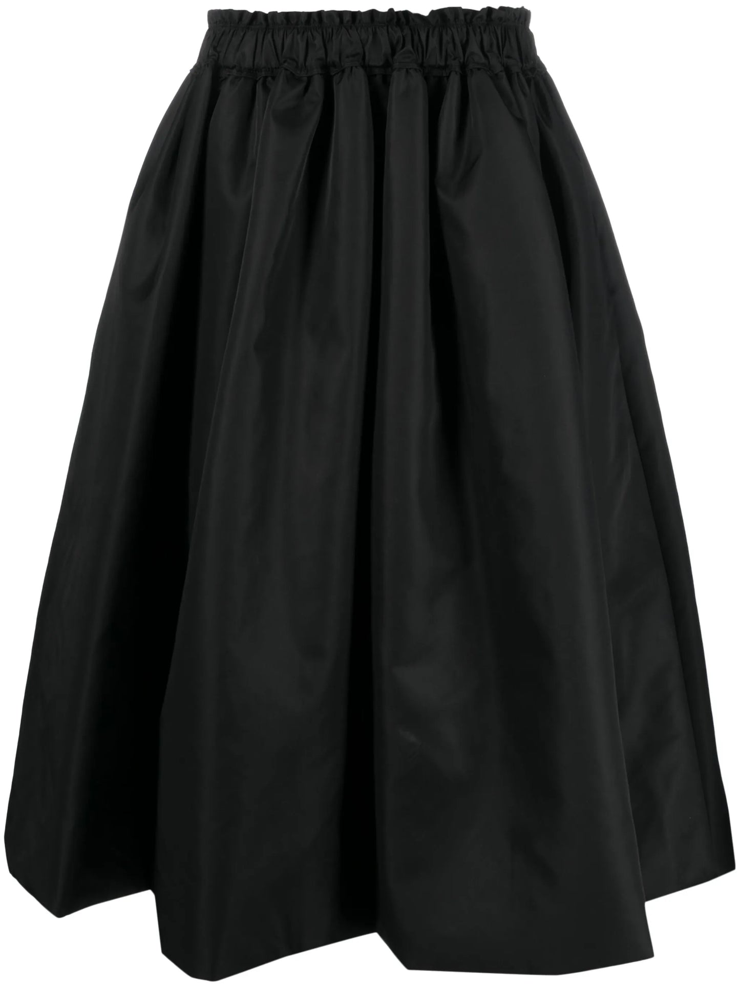 flared midi skirt