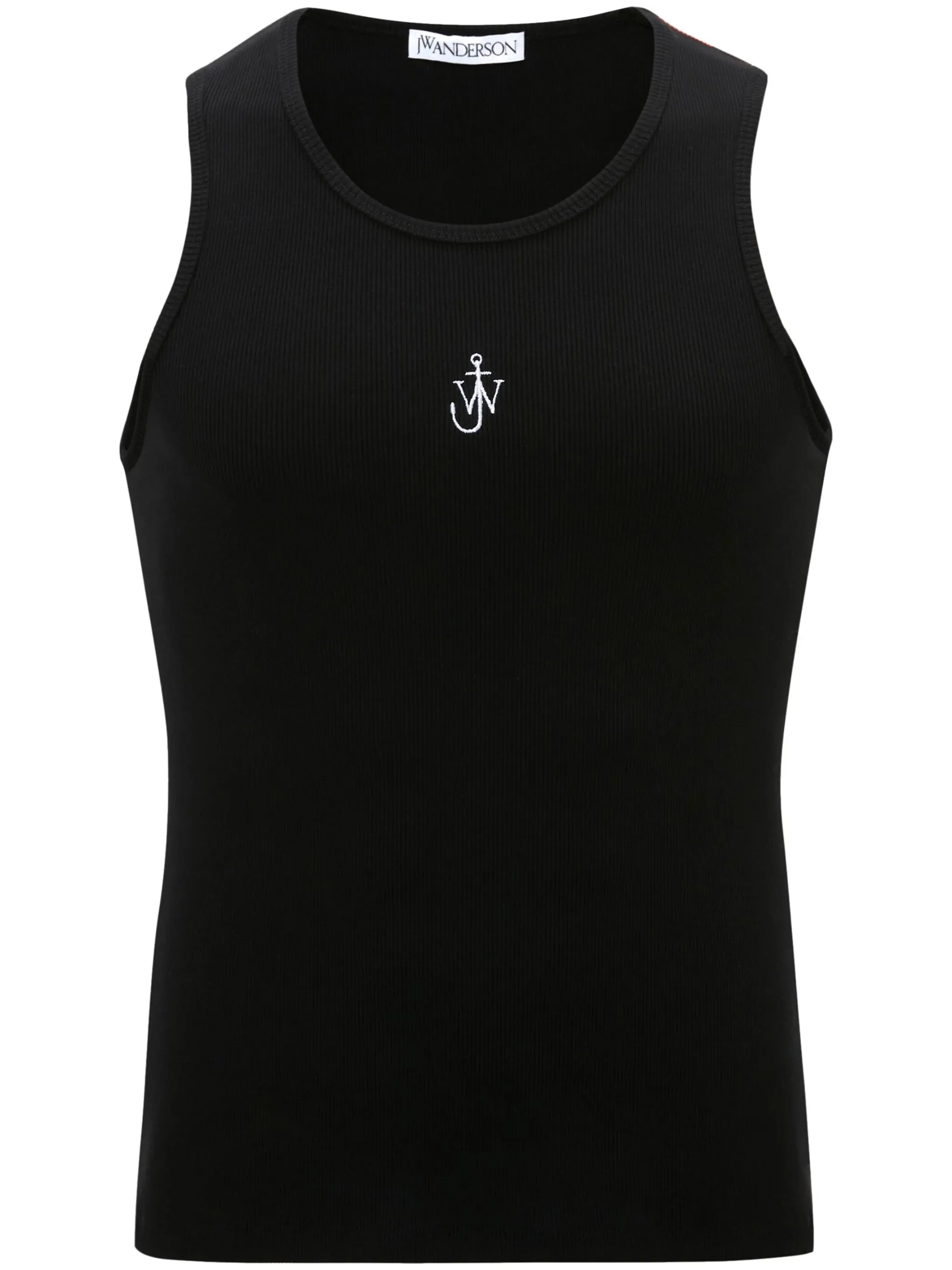 photograph-print tank top