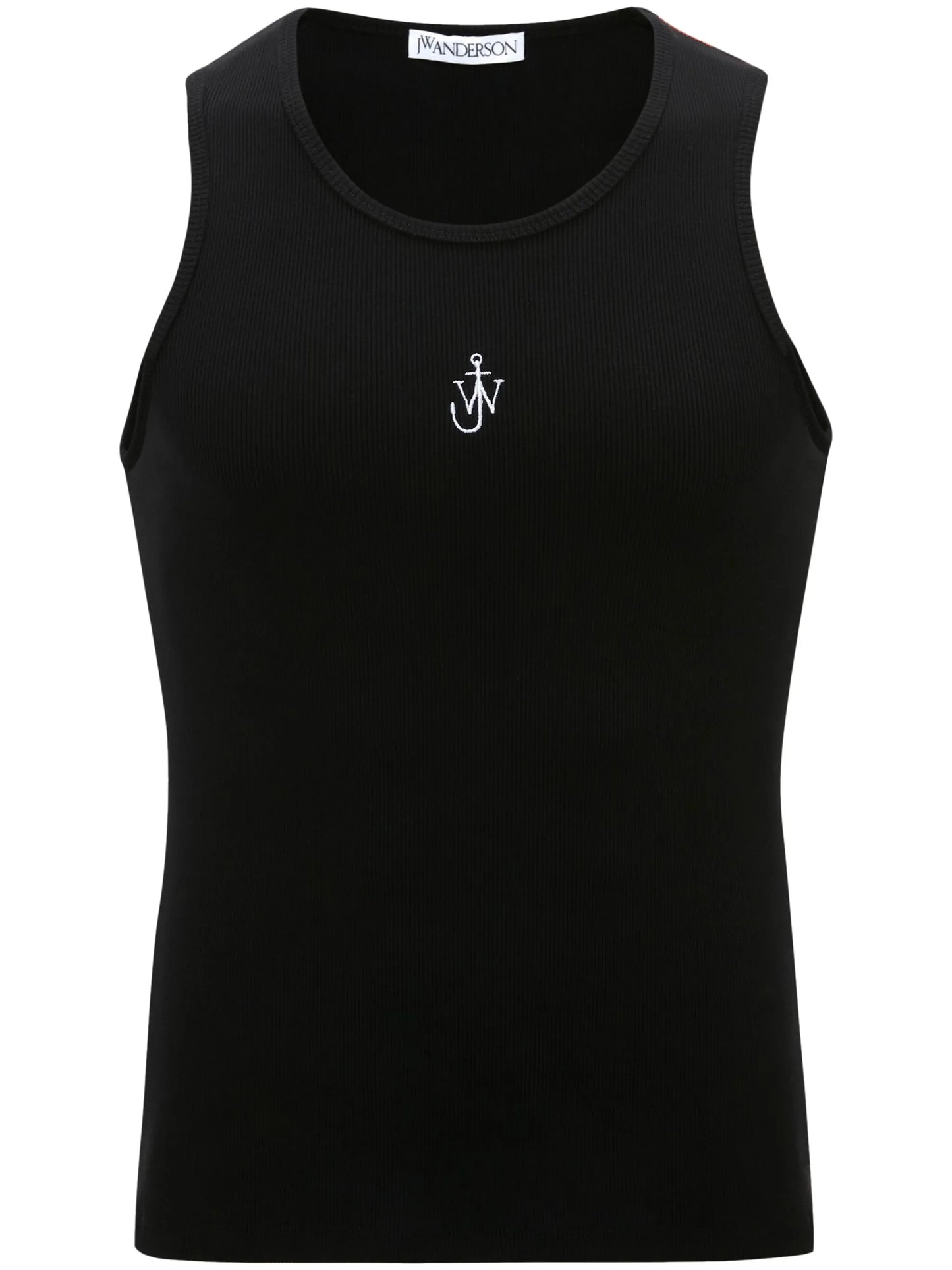 photograph-print tank top