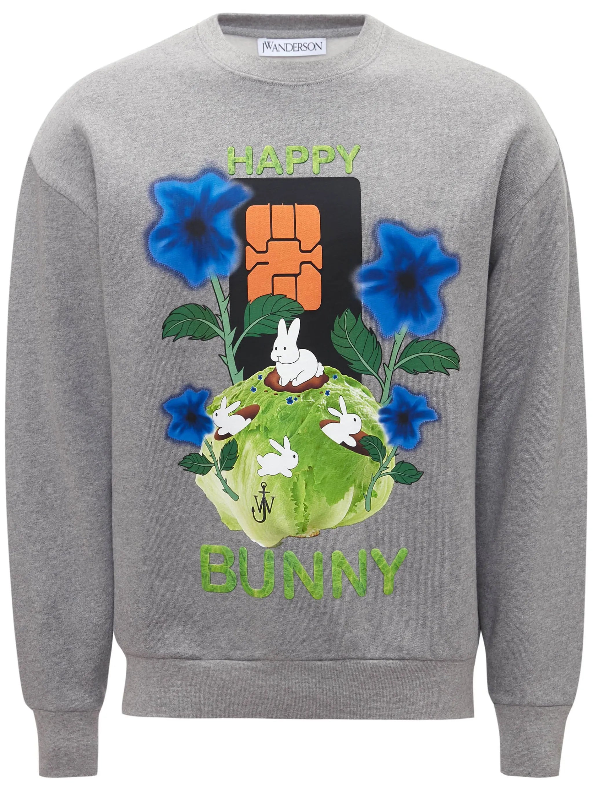 graphic-print cotton sweatshirt