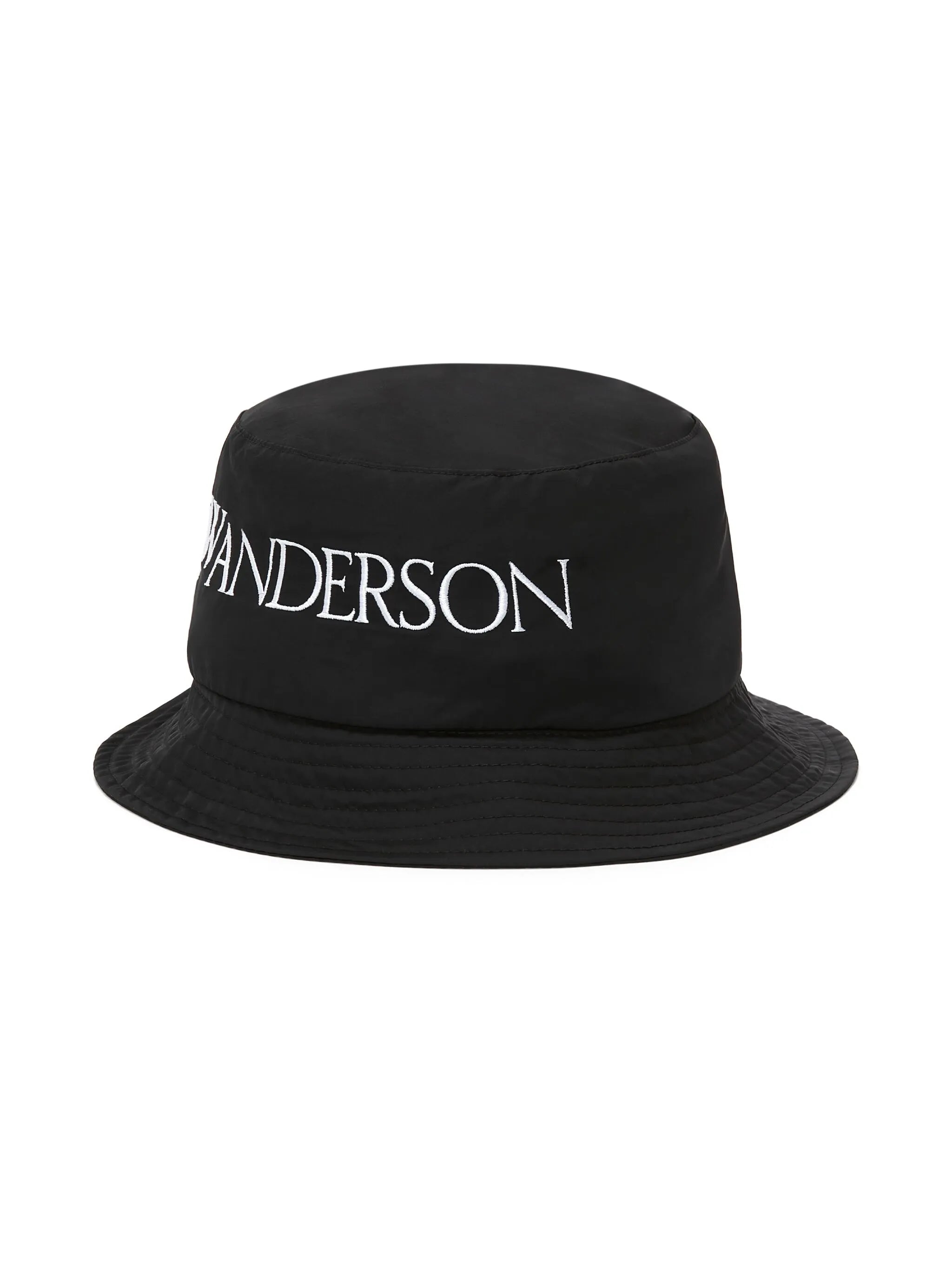 logo-embroidered bucket hat
