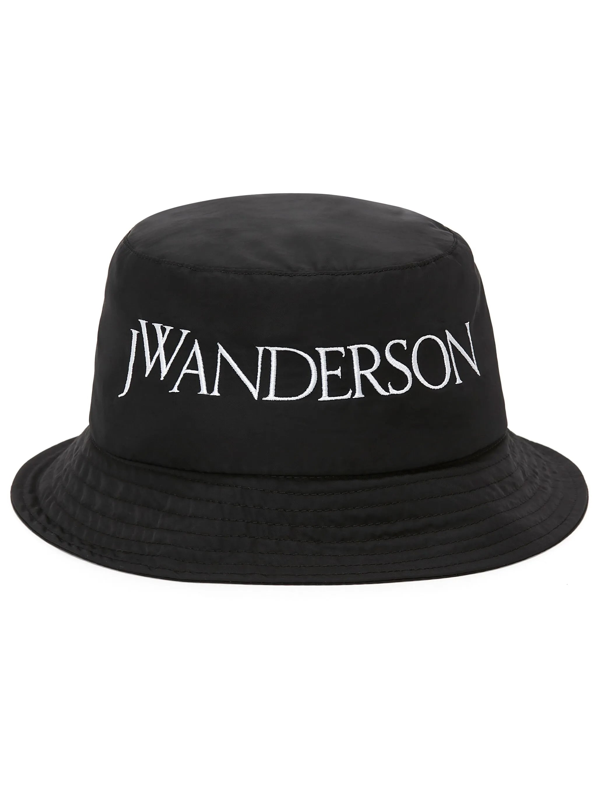 logo-embroidered bucket hat