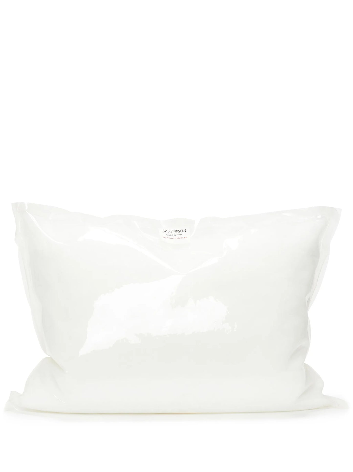 large abstract-print cushion clutch