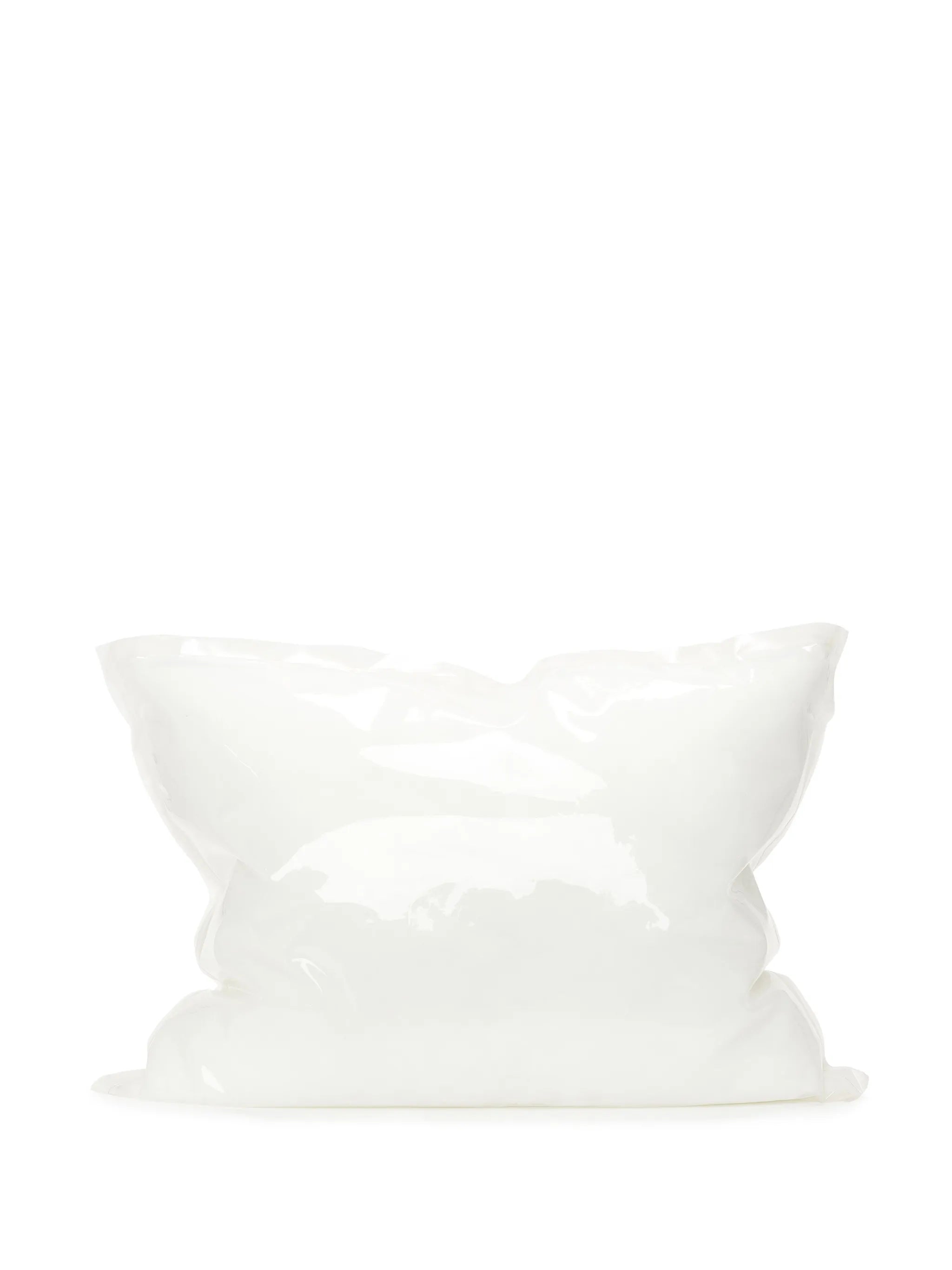 large abstract-print cushion clutch