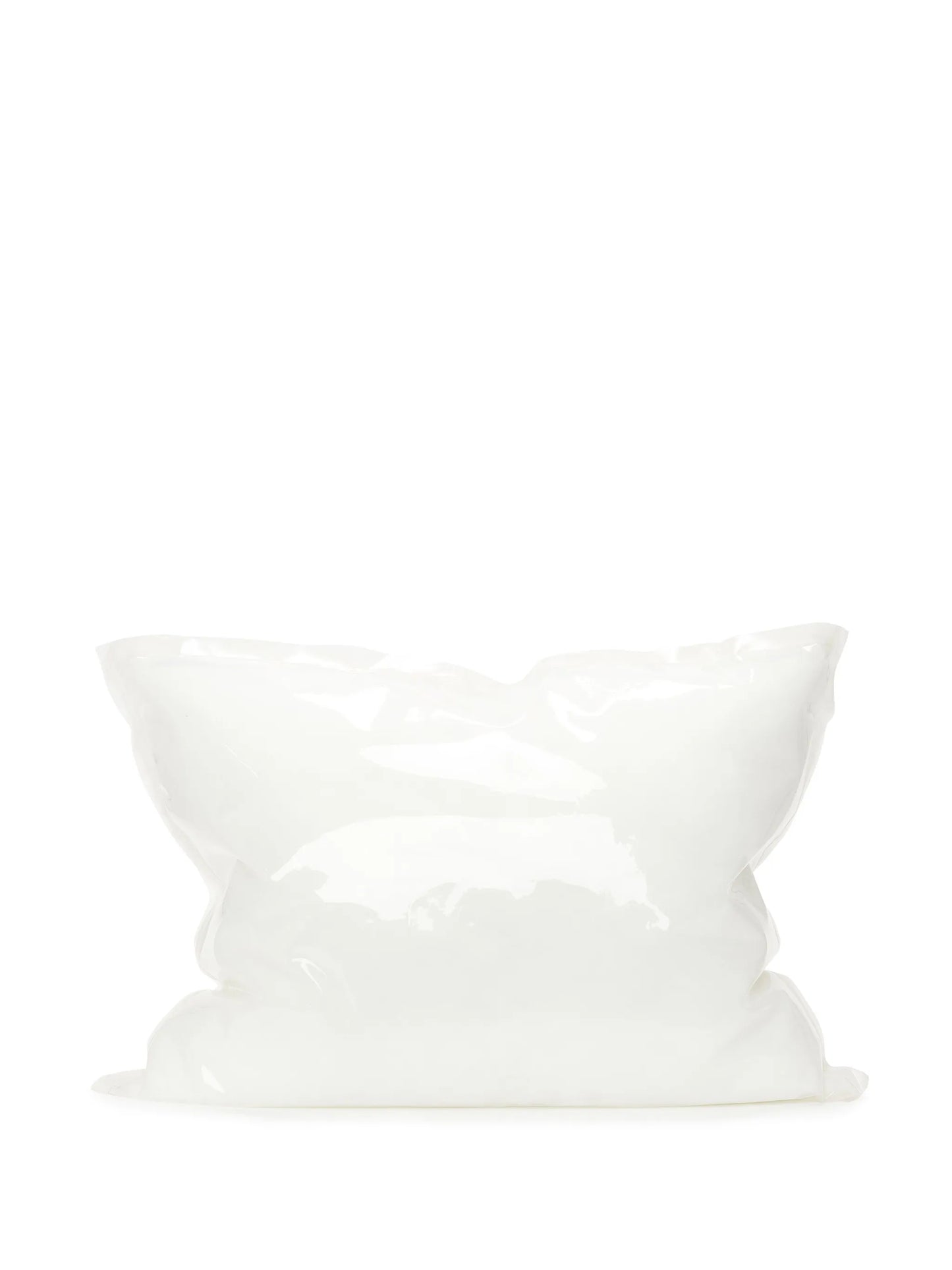 large abstract-print cushion clutch