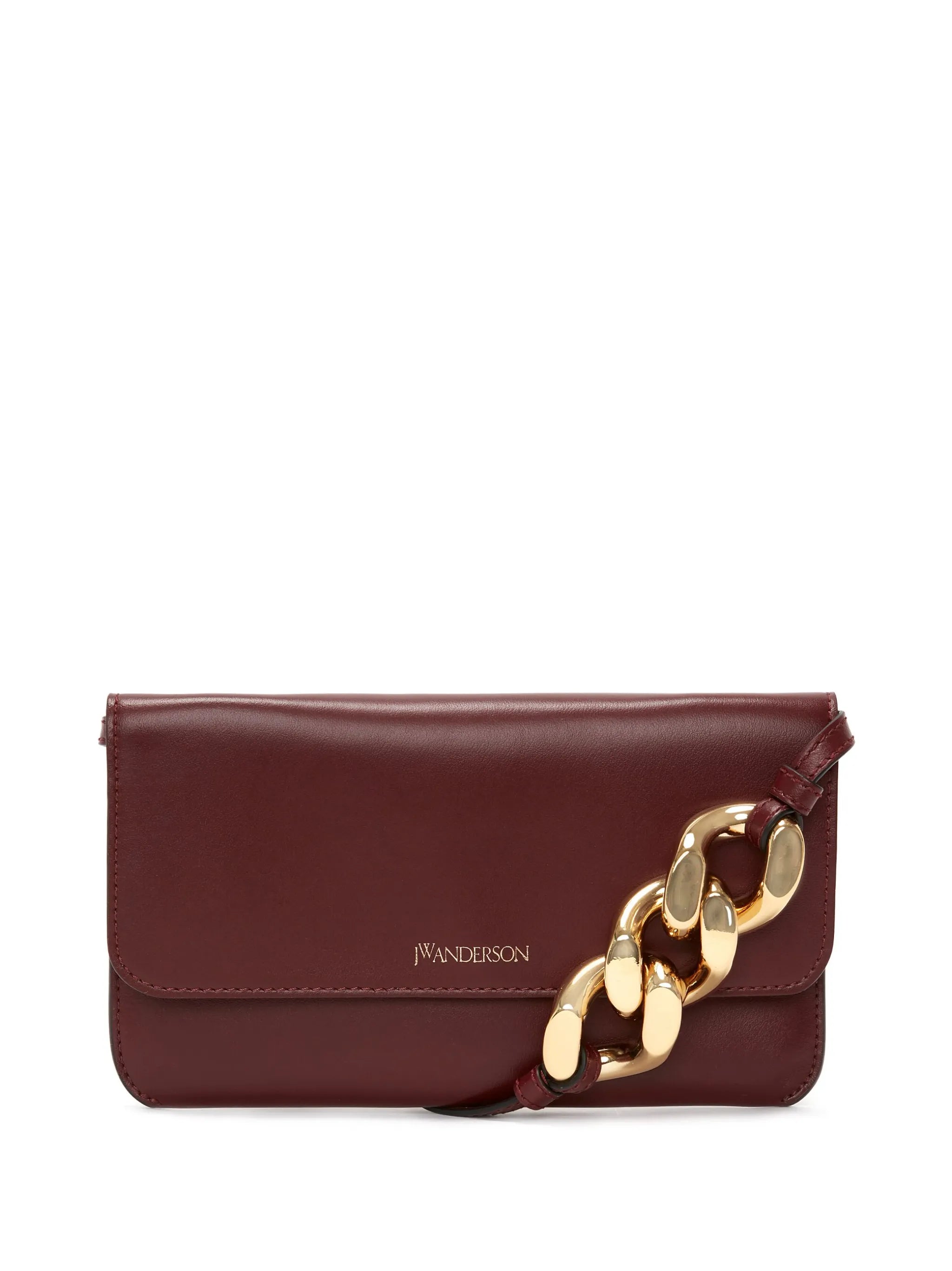 chain-detail pouch crossbody bag