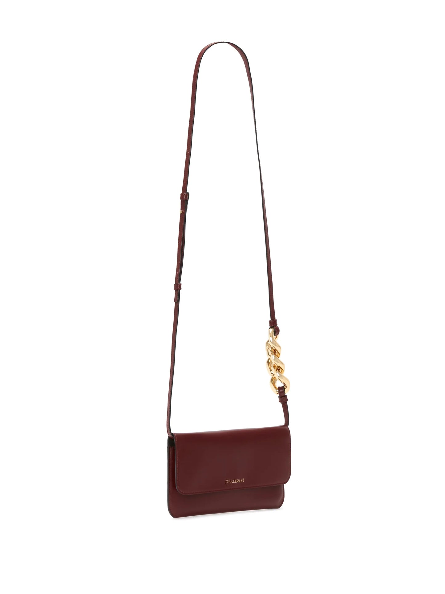 chain-detail pouch crossbody bag