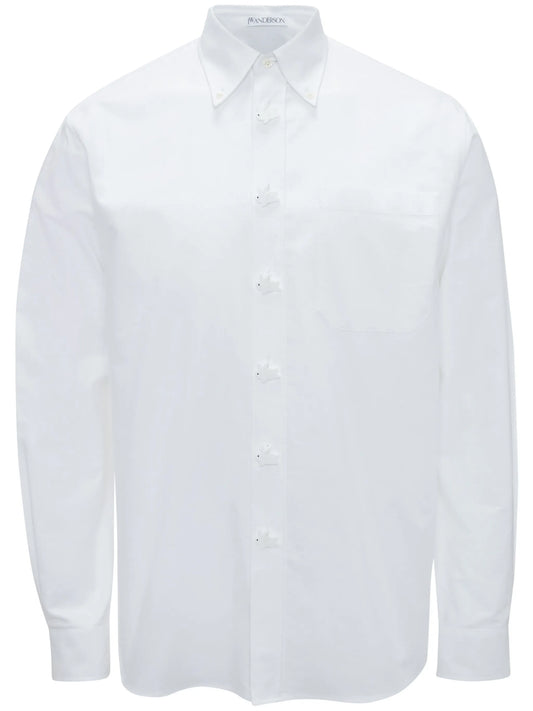 button-up cotton shirt