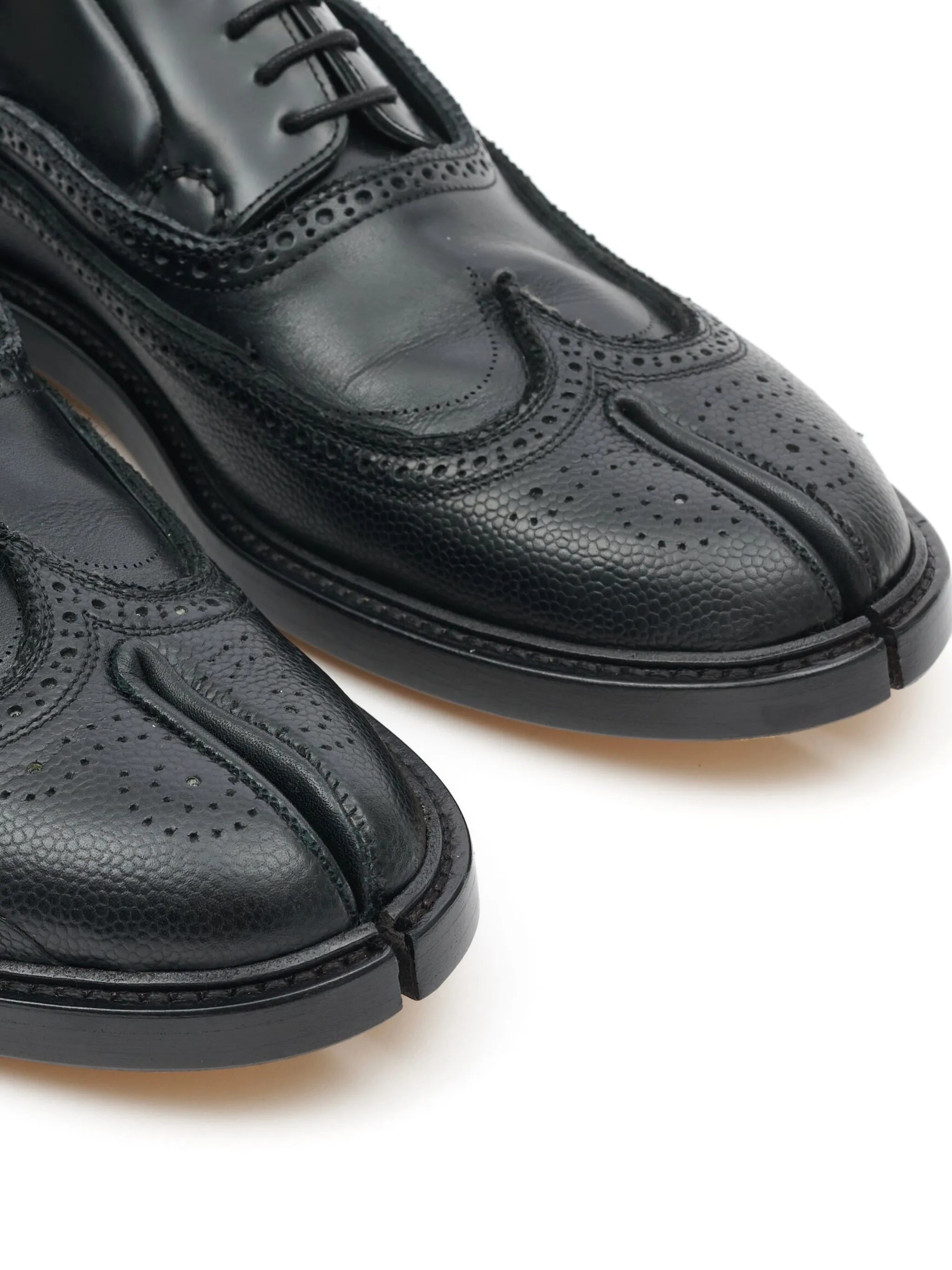 Tabi Monster leather brogues