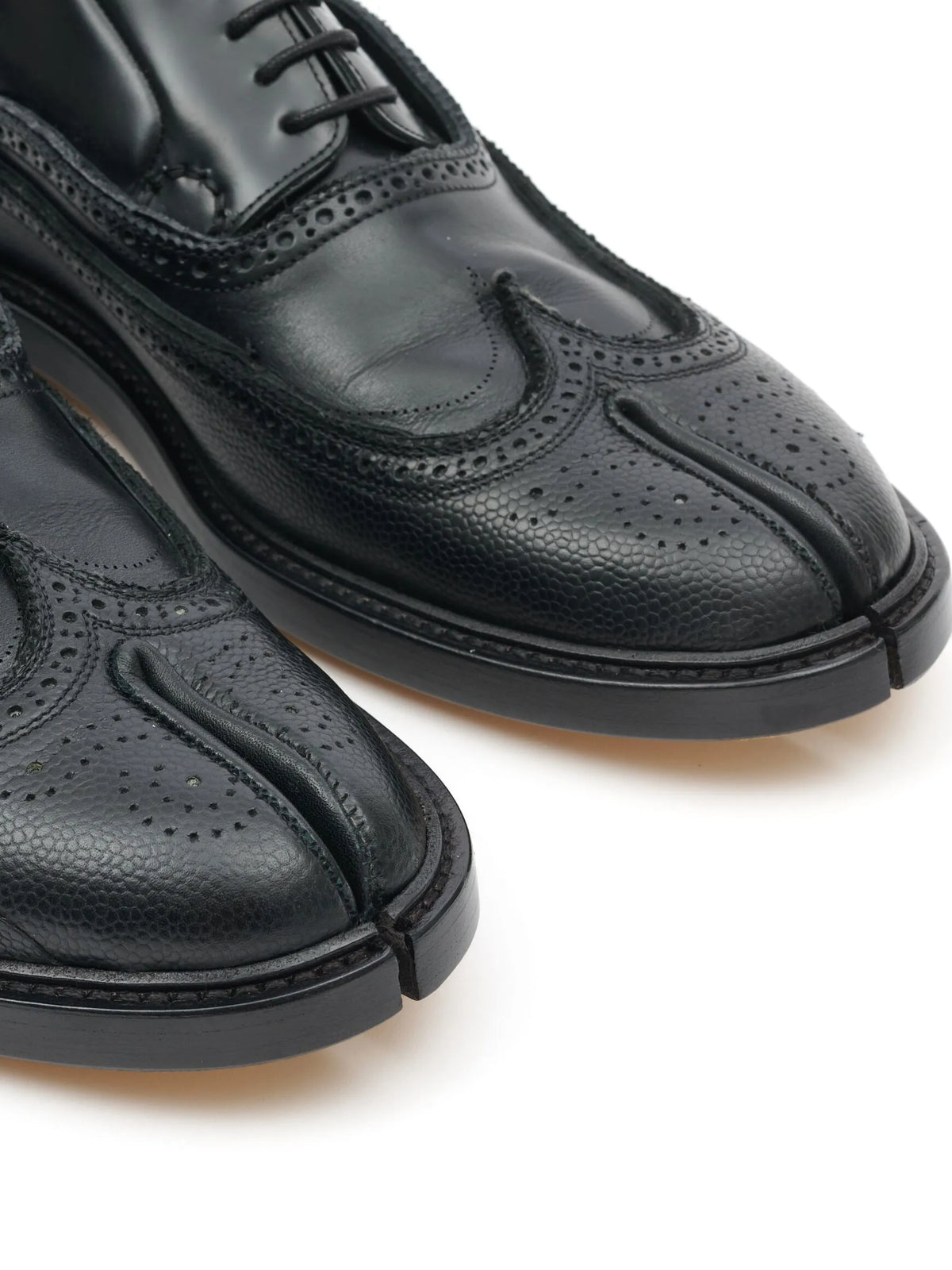 Tabi Monster leather brogues