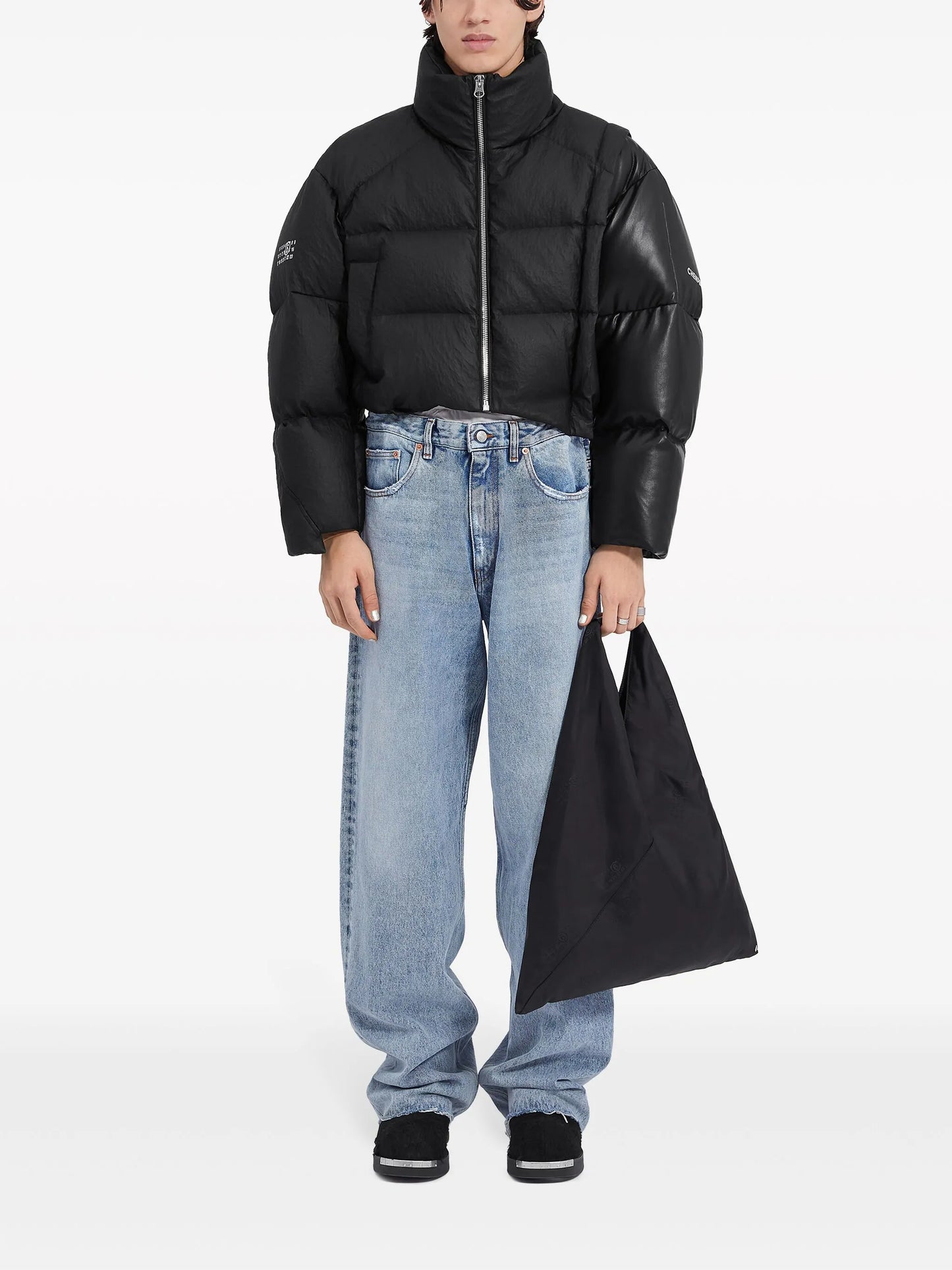 x Chen Peng cropped padded jacket