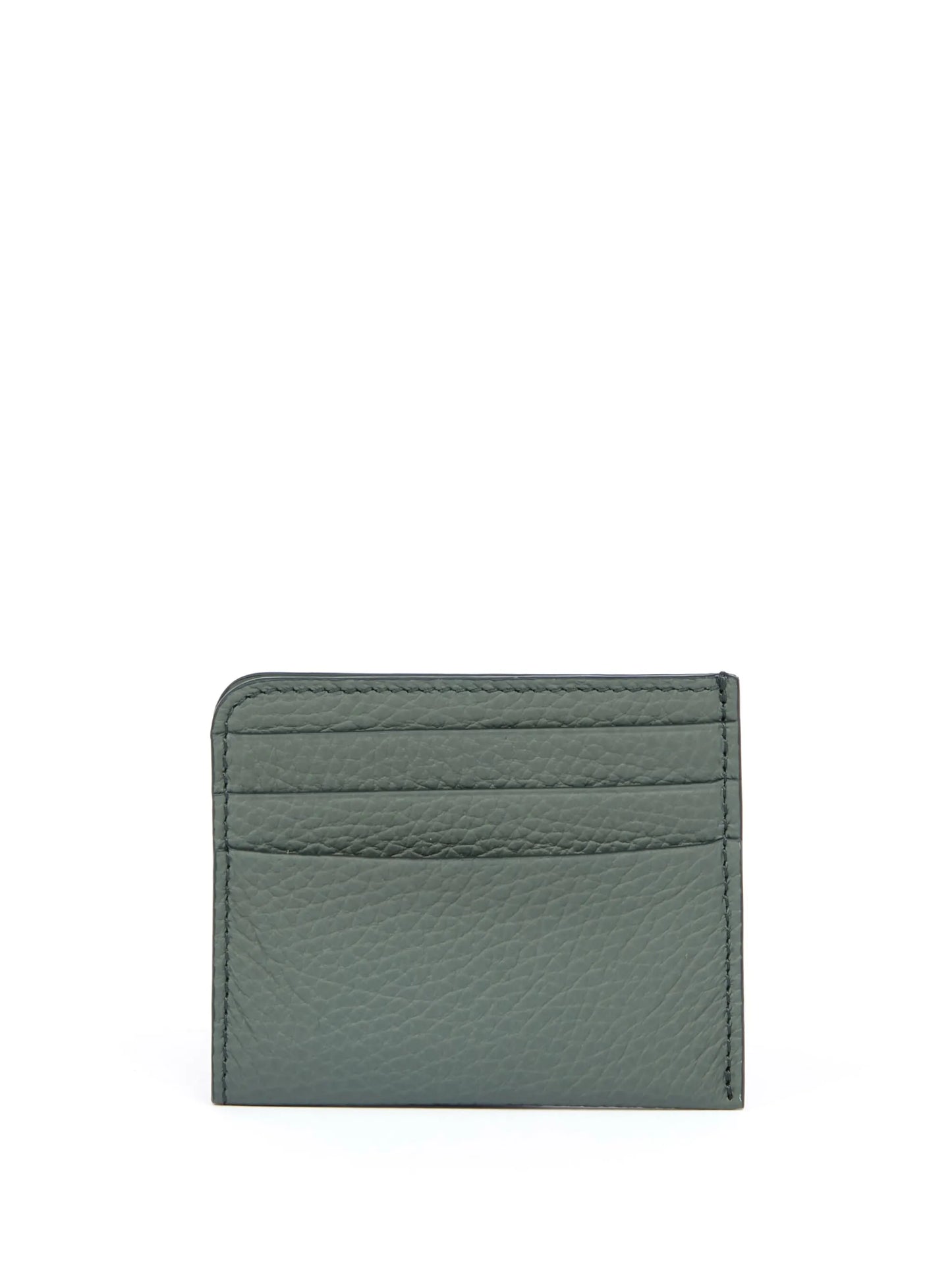 four-stitch leather card holder