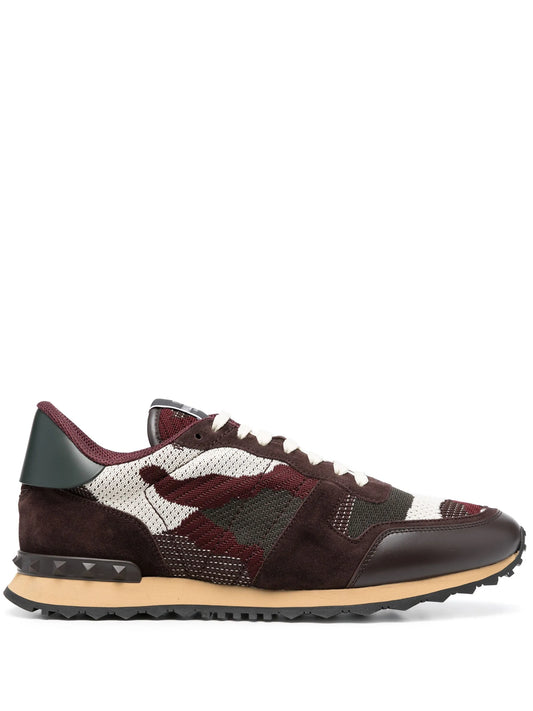 Camouflage Rockrunner low-top sneakers