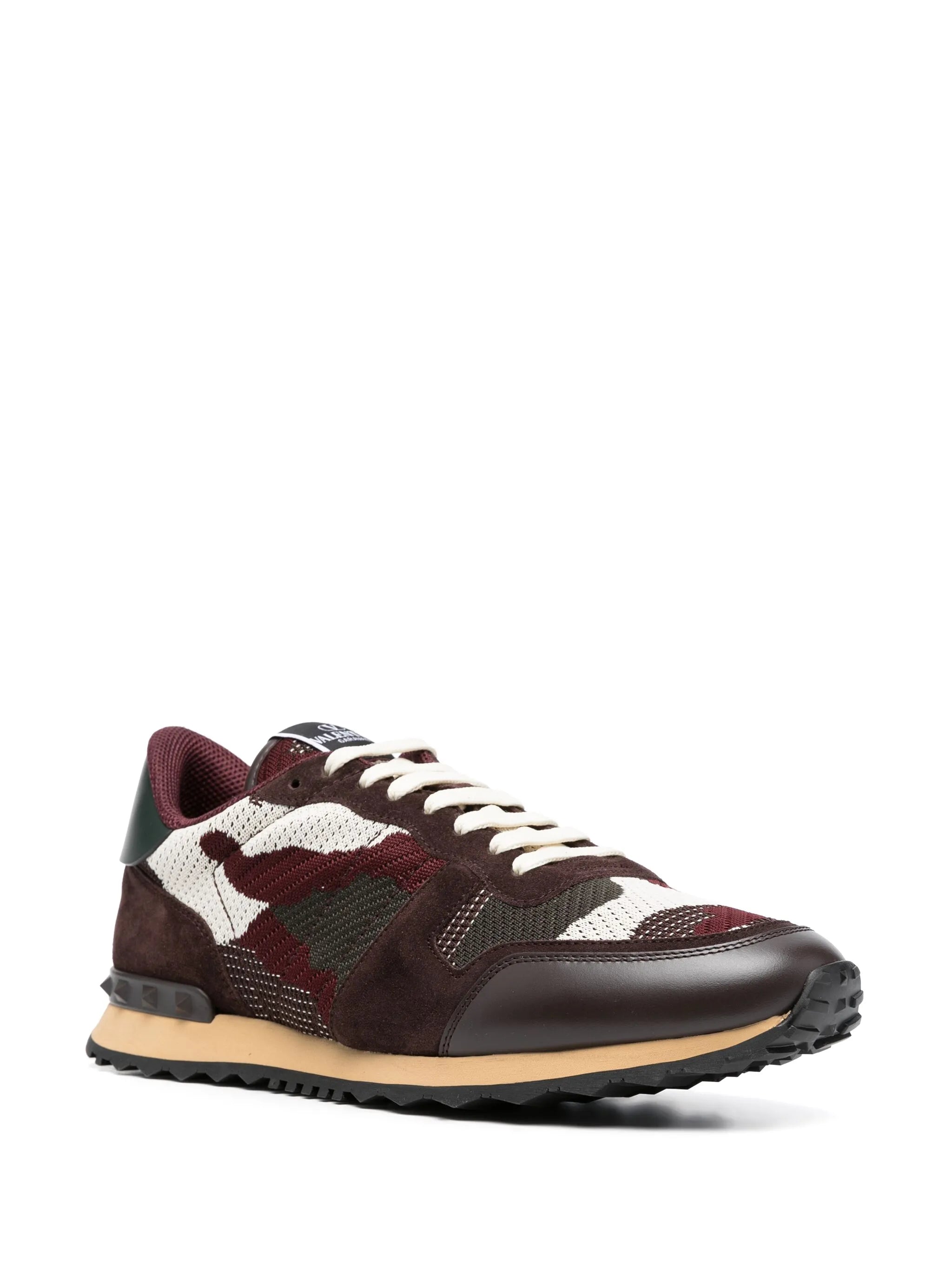 Camouflage Rockrunner low-top sneakers