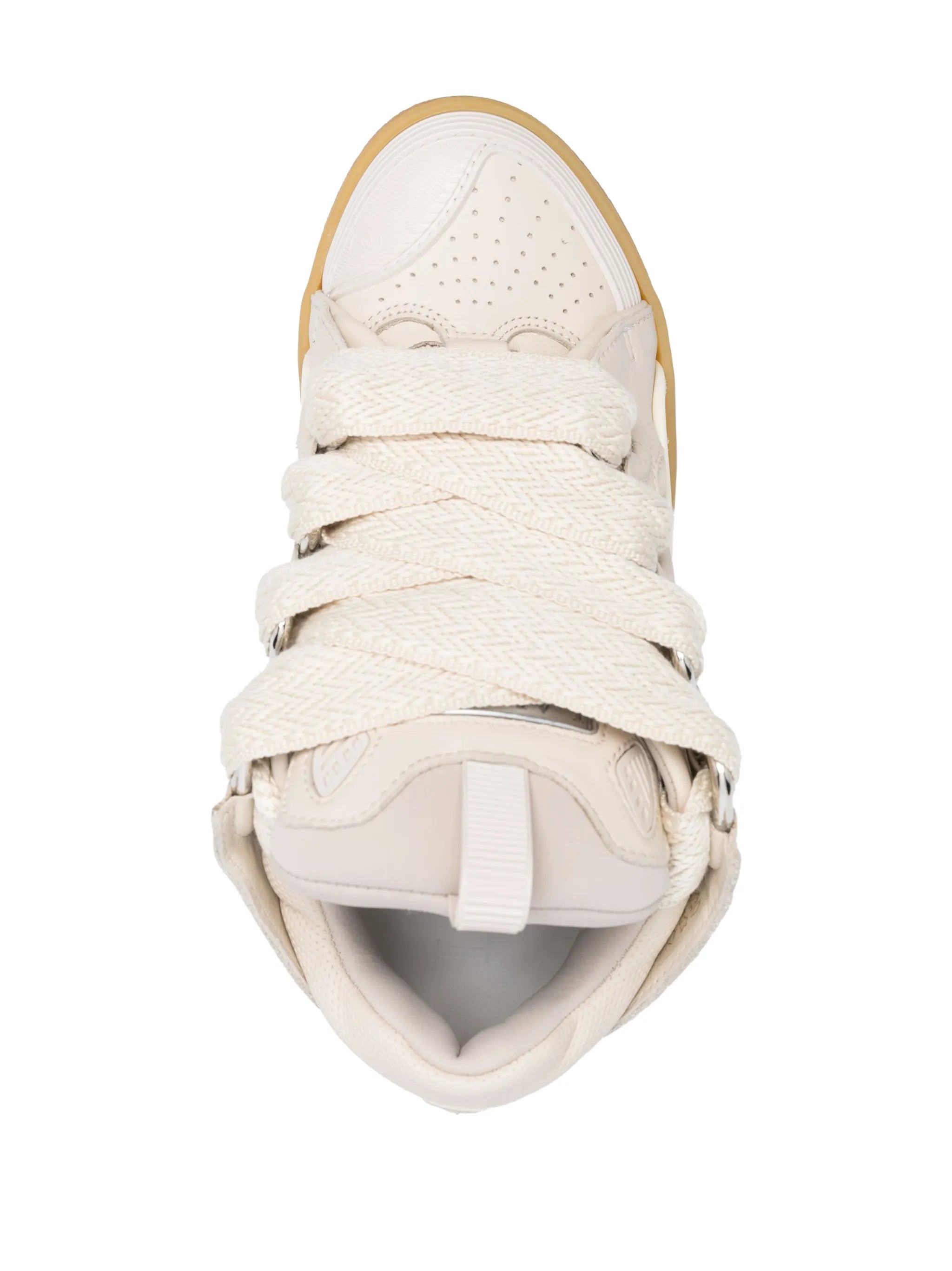 Curb leather sneakers